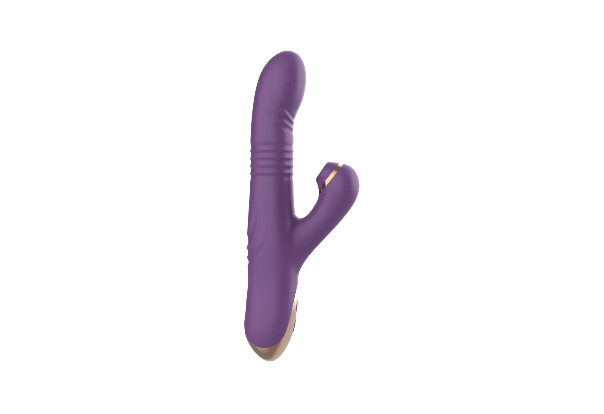силиконовый вибратор с возвратно-поступательной стимуляцией sw24126-purple в Сочи