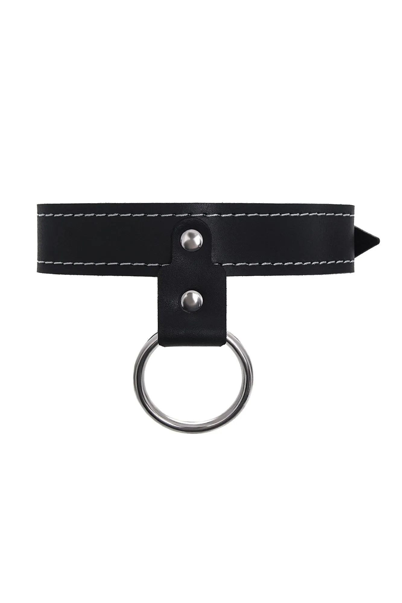 ошейник pecado bdsm, однослойный pecado bdsm, узкий, натуральная кожа, черный в Сочи