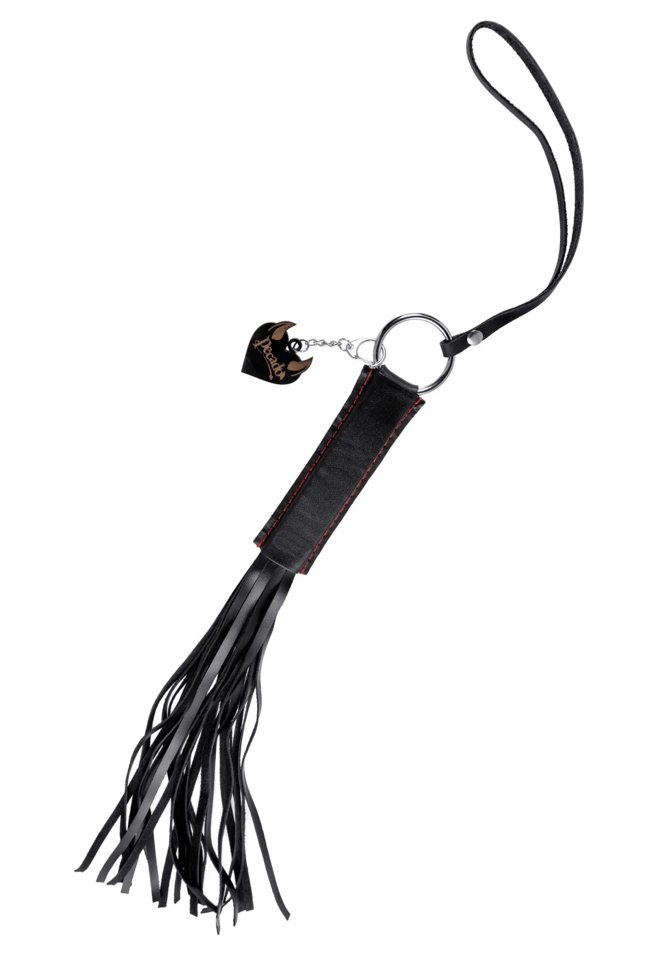 плеть pecado bdsm, «классическая», натуральная кожа, чёрная в Сочи