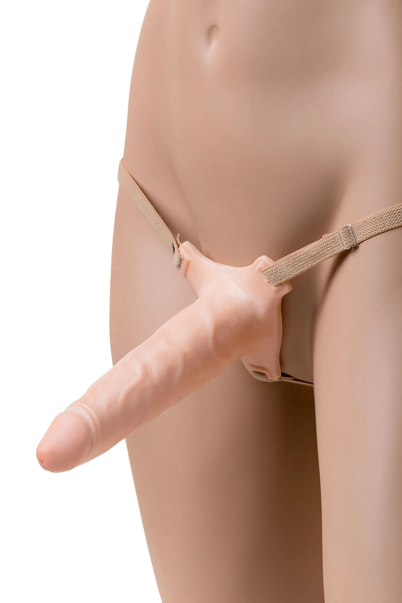 фаллопротез lovetoy поясной, телесный, 18,5 см в Сочи