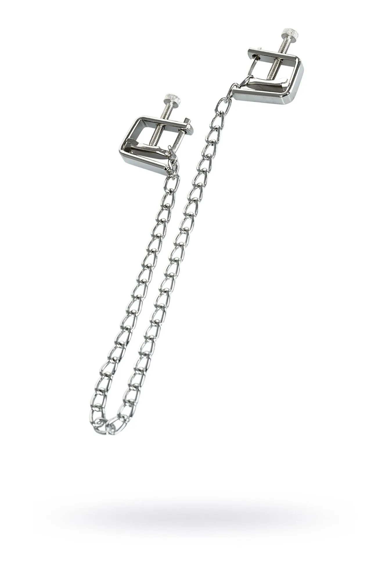 зажимы для сосков theatre by toyfa с цепочкой, металл, серебряные в Сочи