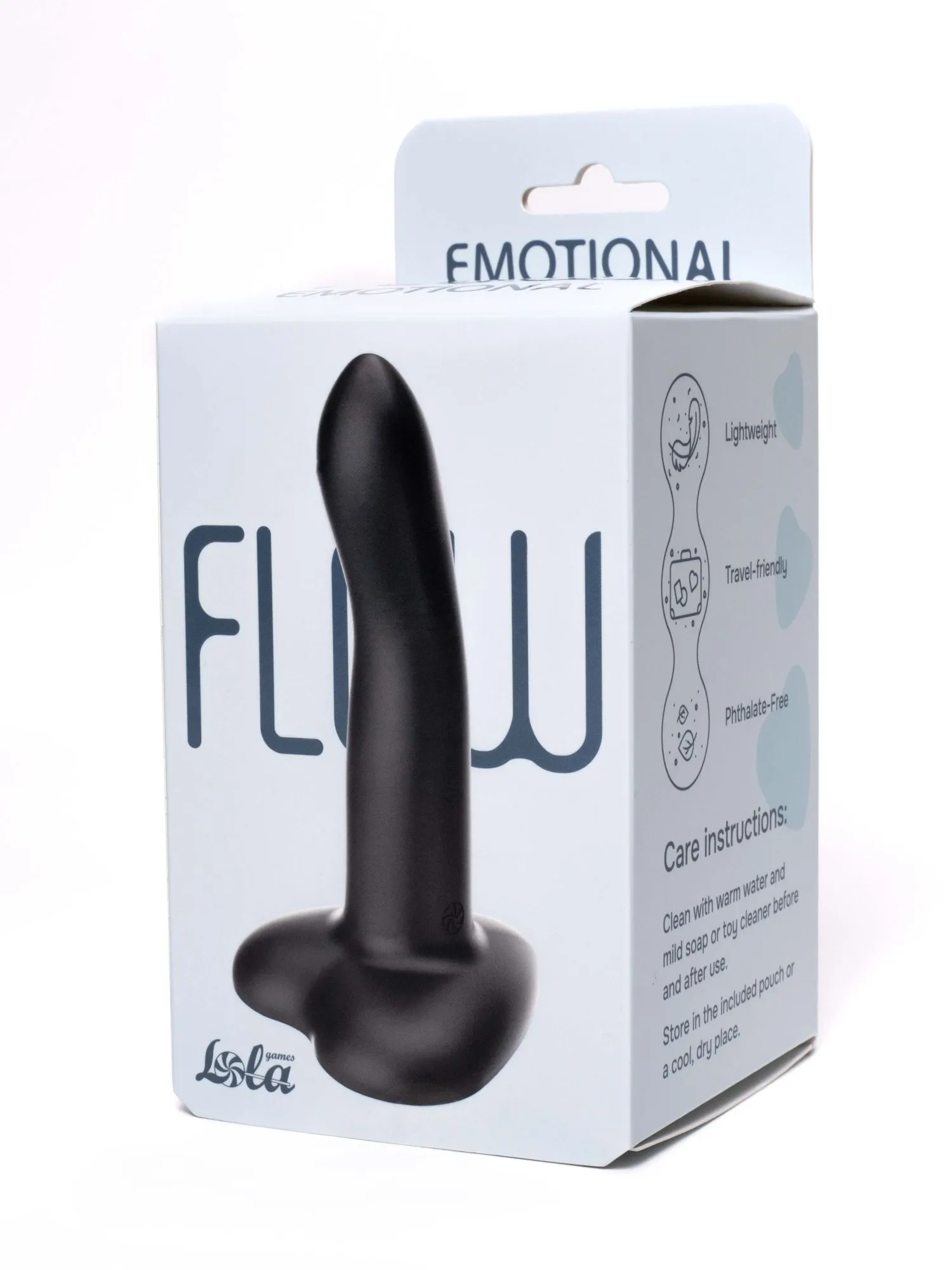 нереалистичный дилдо emotional black 2045-04lola в Сочи