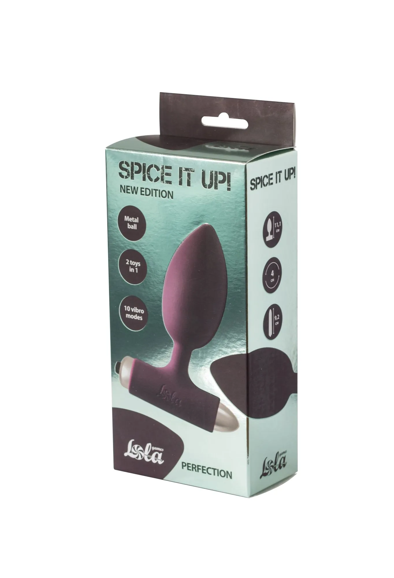 анальная пробка с вибрацией spice it up new edition perfection wine red 8014-03lola в Сочи
