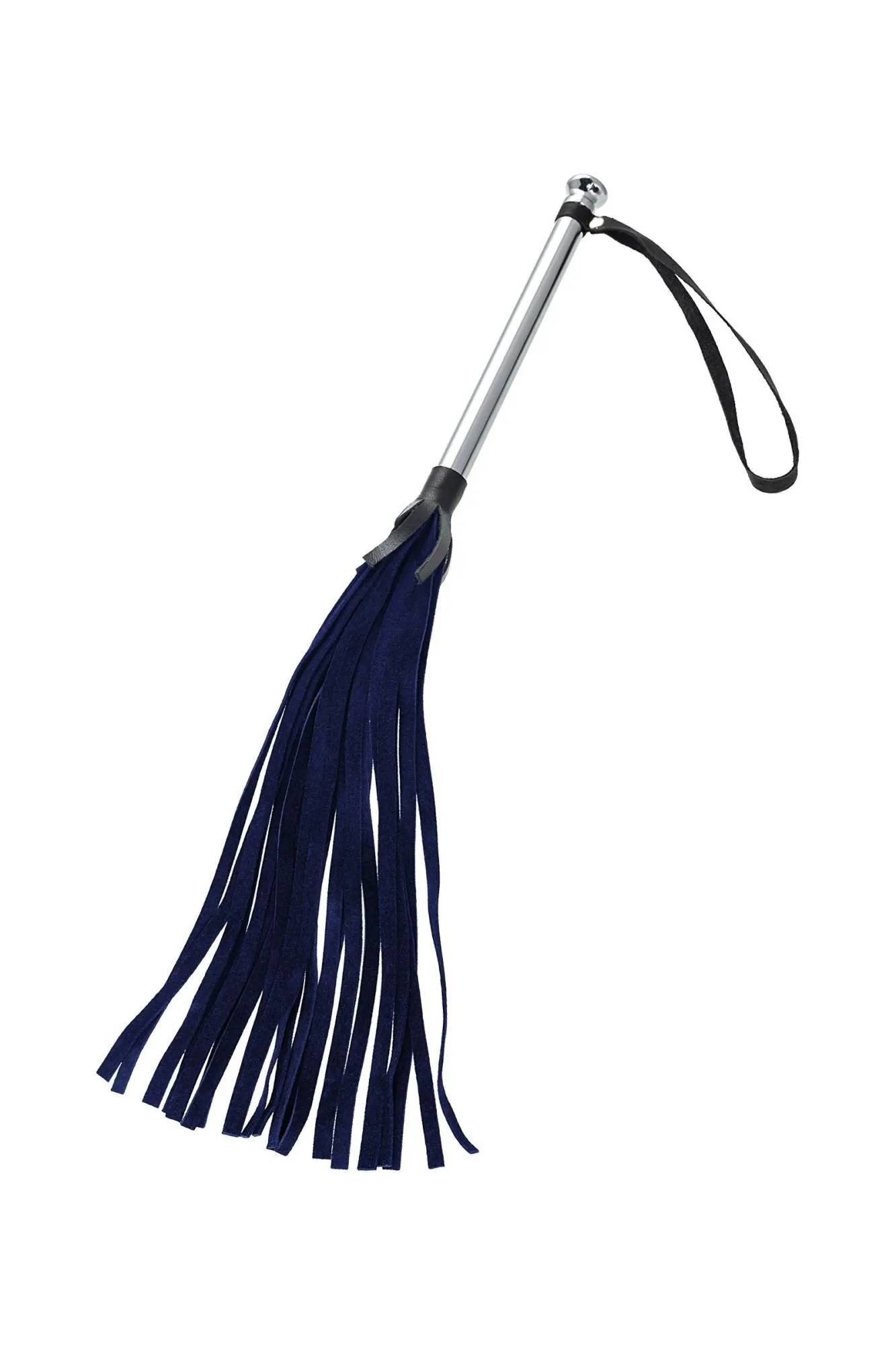 плеть pecado bdsm, «индиго», натуральный велюр, синяя в Сочи