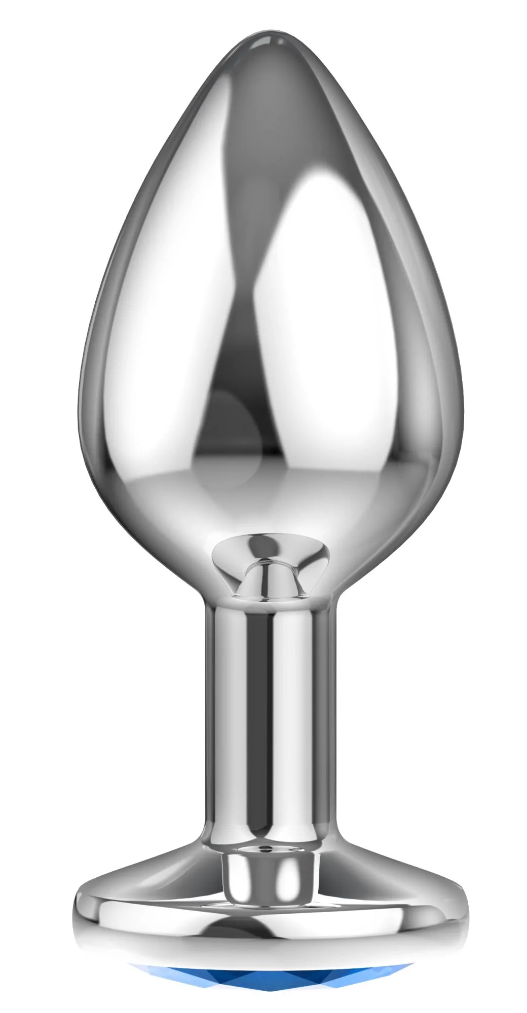 анальная пробка diamond light blue sparkle large 4010-04lola в Сочи