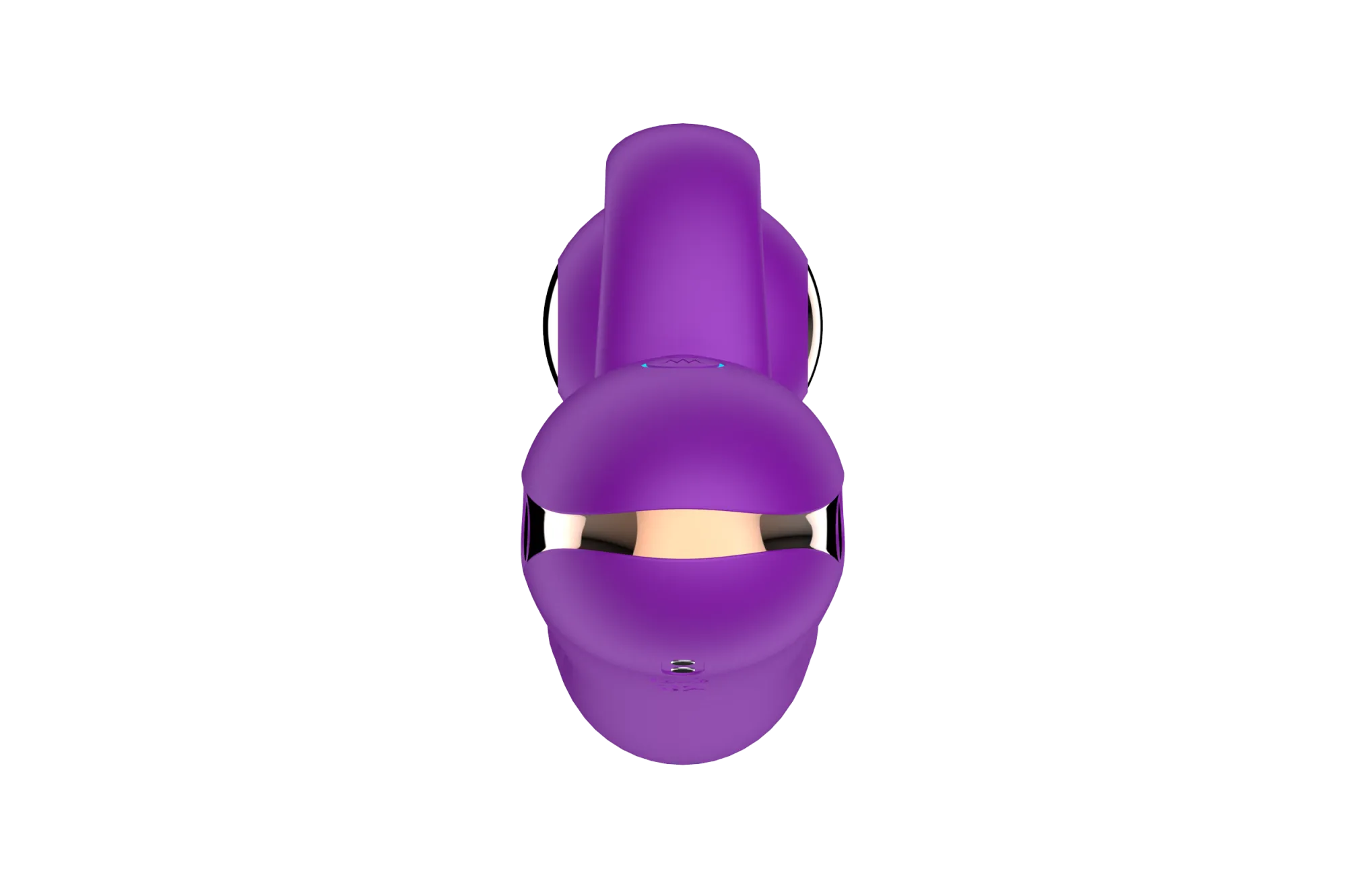 силиконовый вибратор-кролик с функцией вращения sw3052-purple в Сочи