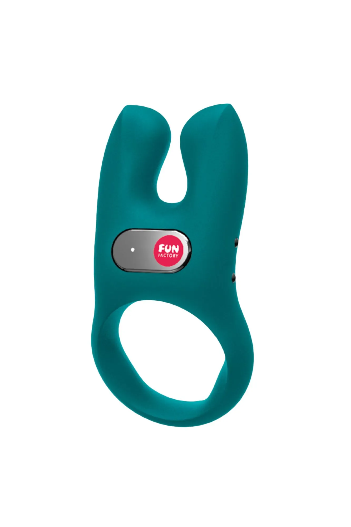 кольцо эрекционное fun factory nos с вибрацией, силикон, зелёное, 8 см в Сочи