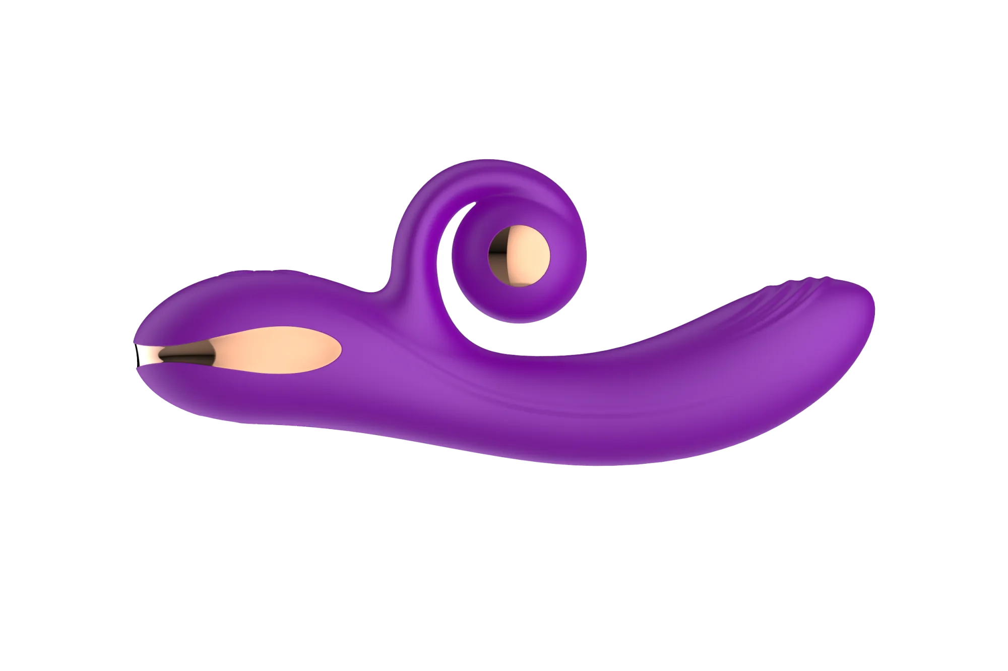 силиконовый вибратор-кролик с функцией вращения sw3052-purple в Сочи