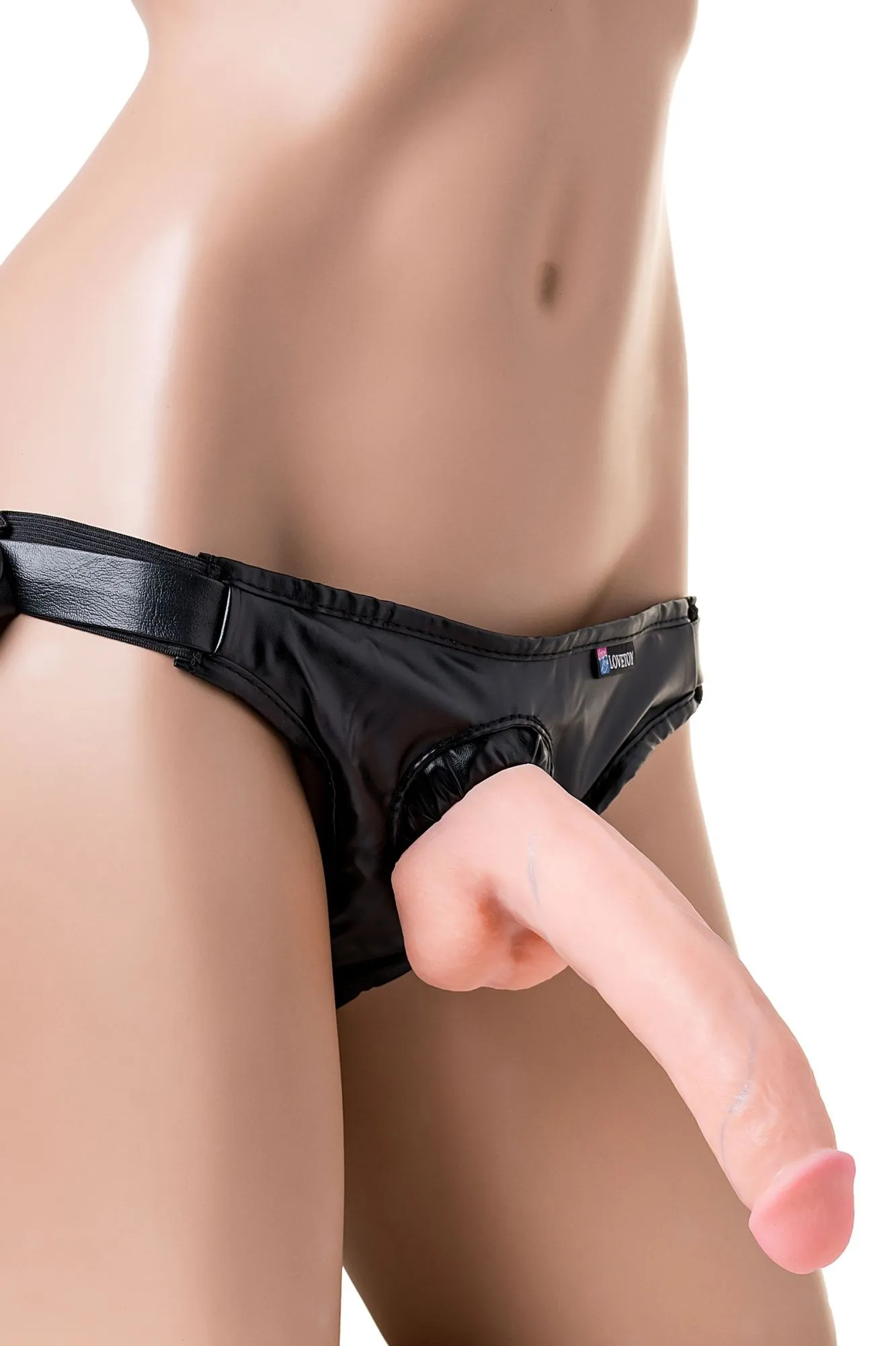 страпон на креплении lovetoy woman - cuba с 2 насадками, neoskin, телесный в Сочи