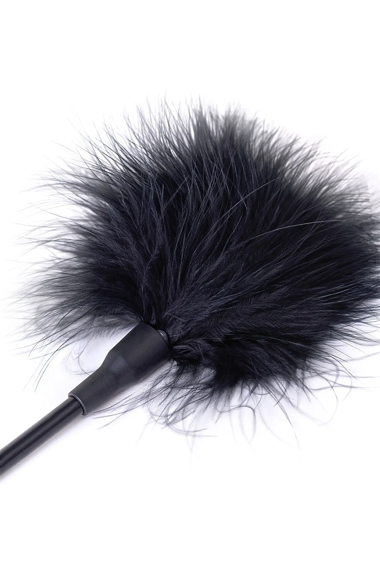 щекоталка toyfa theatre, пух, черная в Сочи