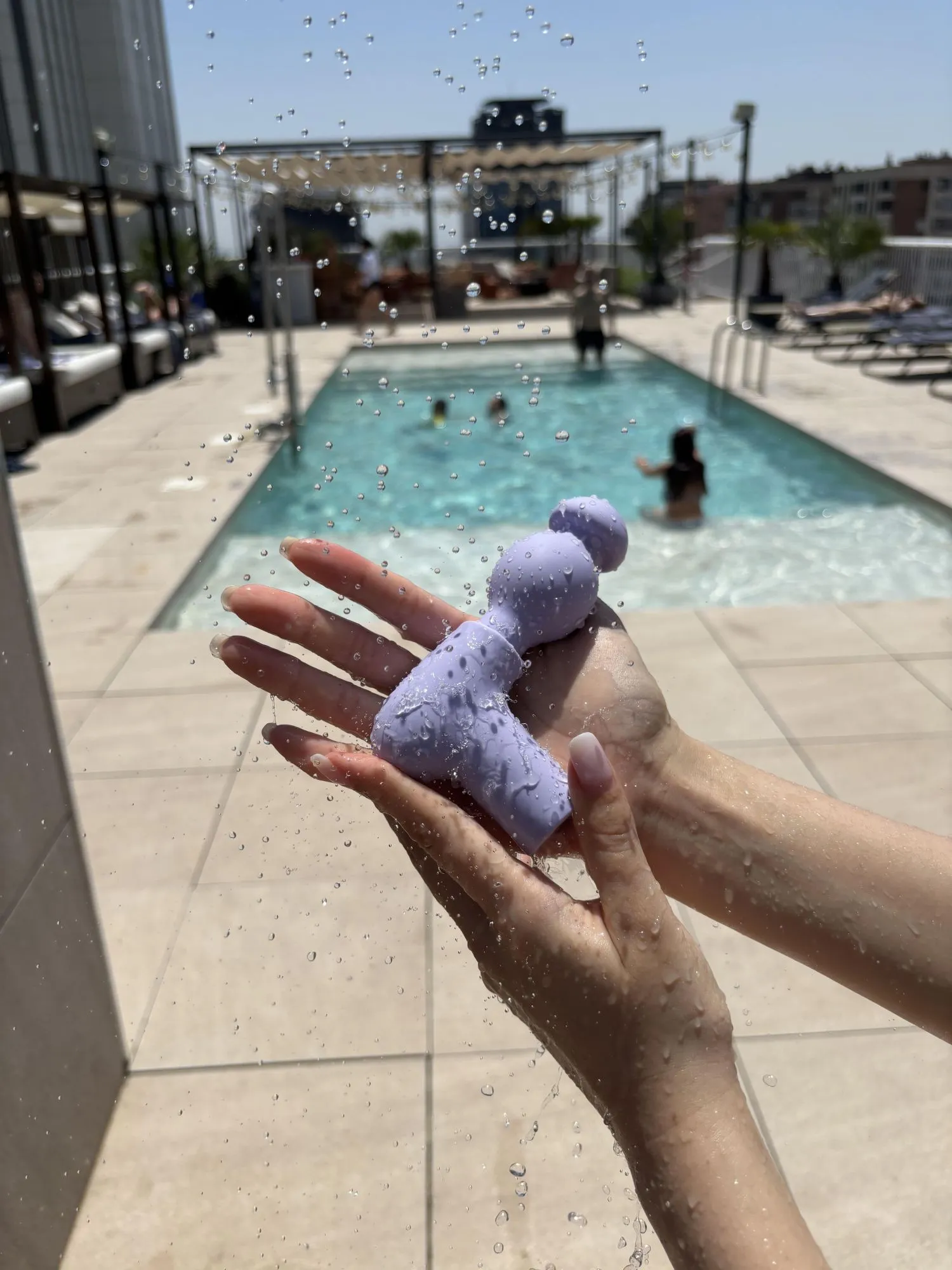 вибромассажер g-viergee nouvelle-x, голубой в Сочи