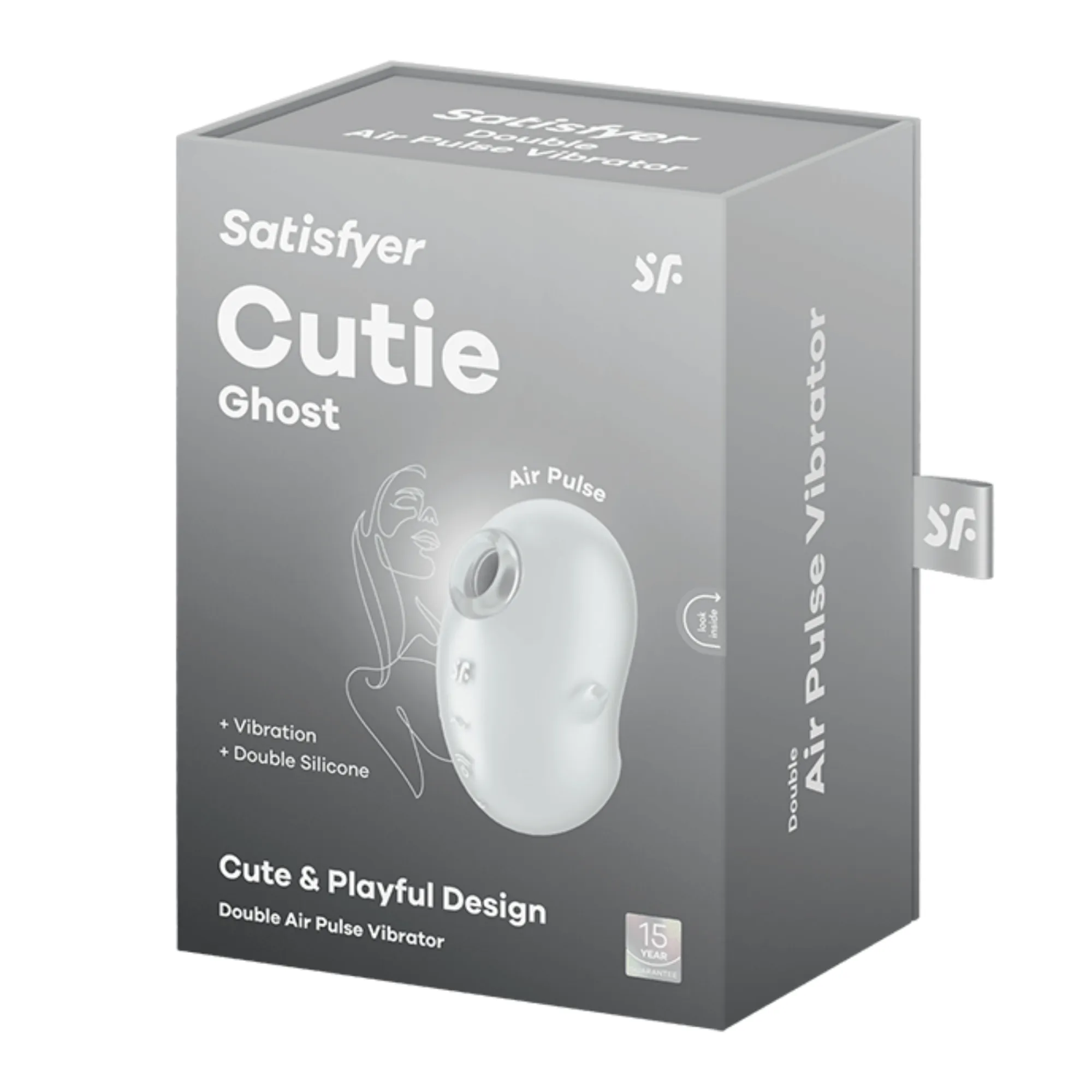 вакуумный массажер satisfyer cutie ghost  067766sa в Сочи