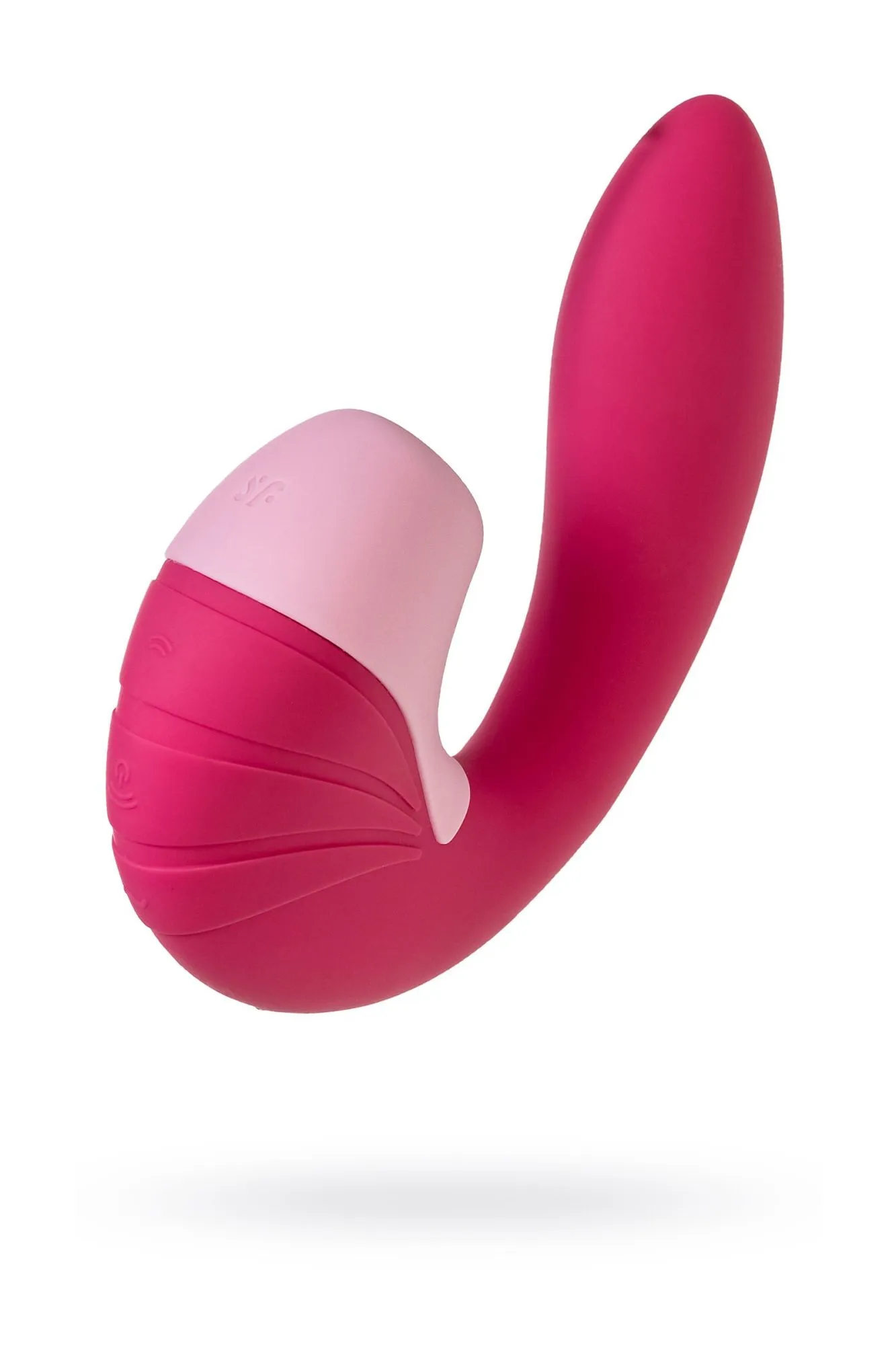 вибратор satisfyer supernova, с вакуум-волновым стимулятором, силикон, красный, 16,9 см в Сочи