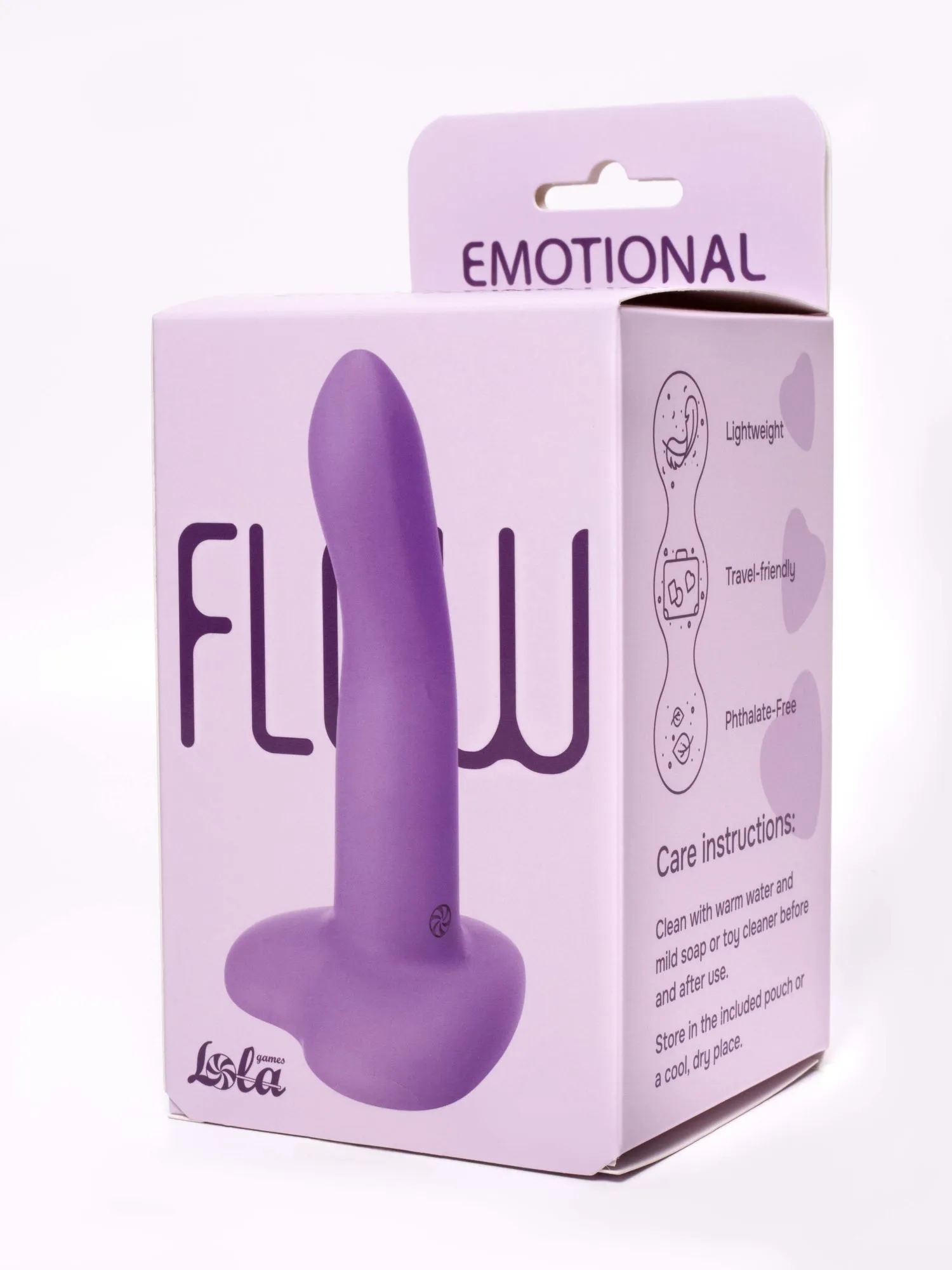 нереалистичный дилдо emotional purple 2045-01lola в Сочи