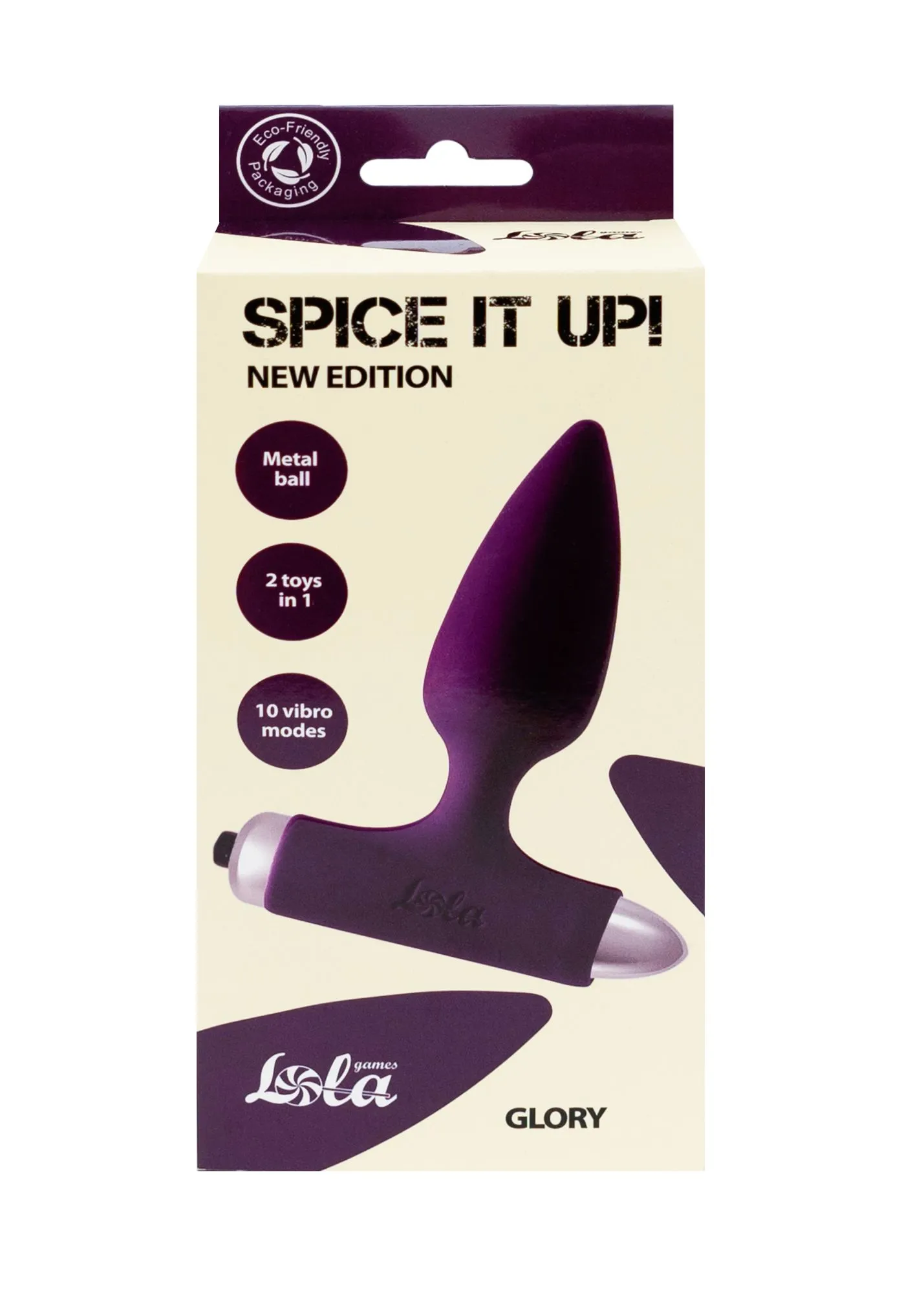 анальная пробка с вибрацией spice it up new edition glory ultraviolet 8015-04lola в Сочи
