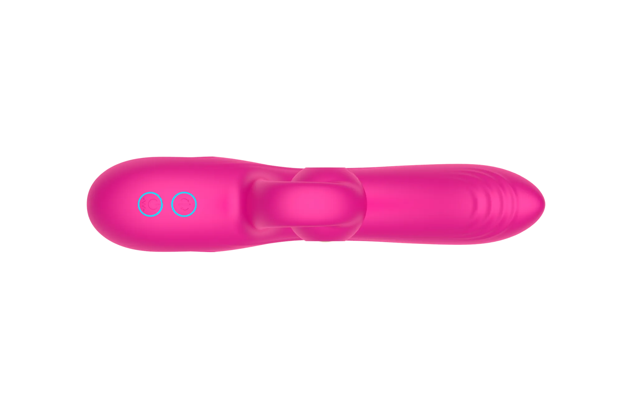 силиконовый вибратор-кролик с функцией вращения sw3052-hot-pink в Сочи