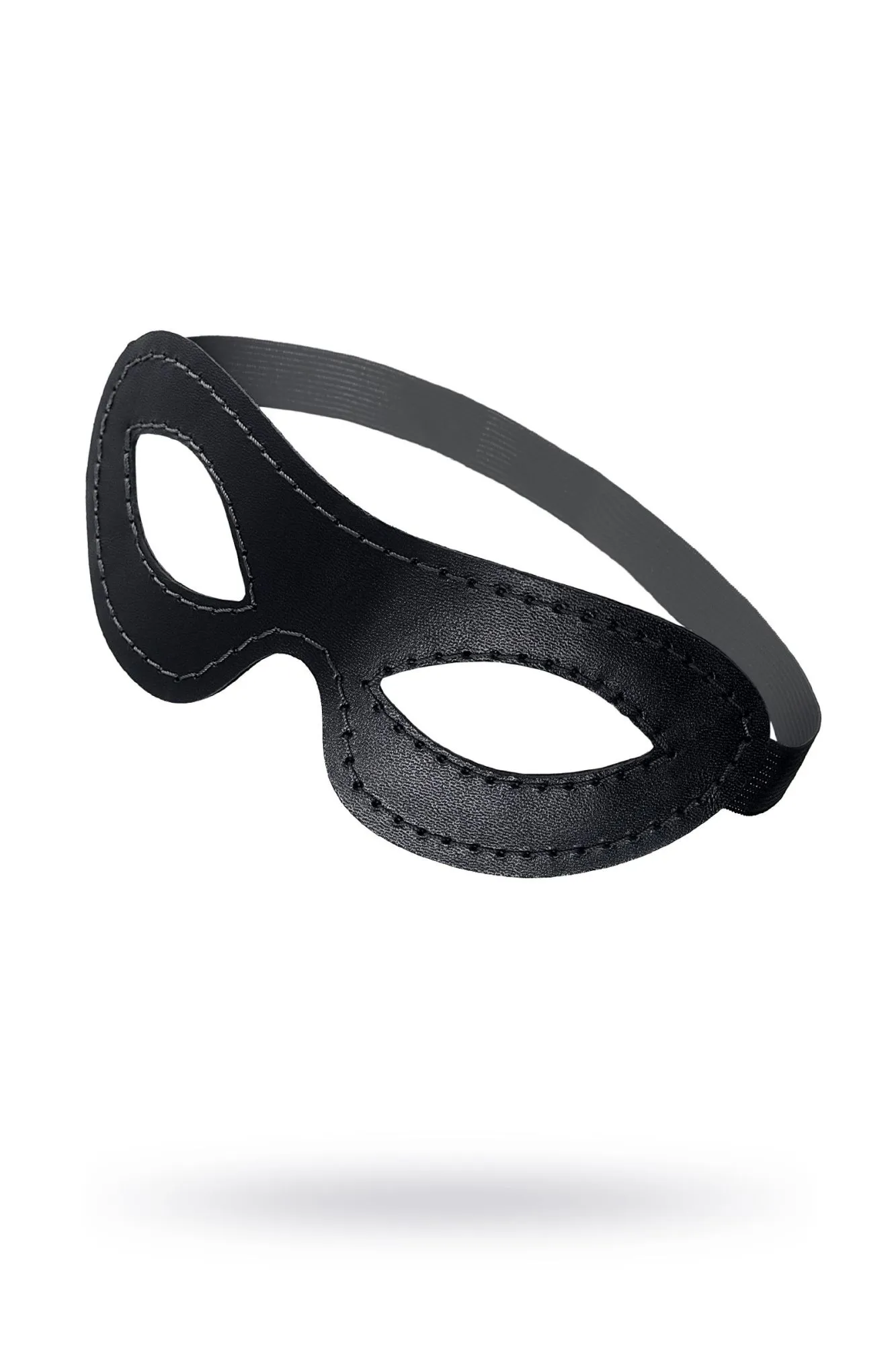 маска pecado bdsm, открытая овальная, натуральная кожа, черная в Сочи