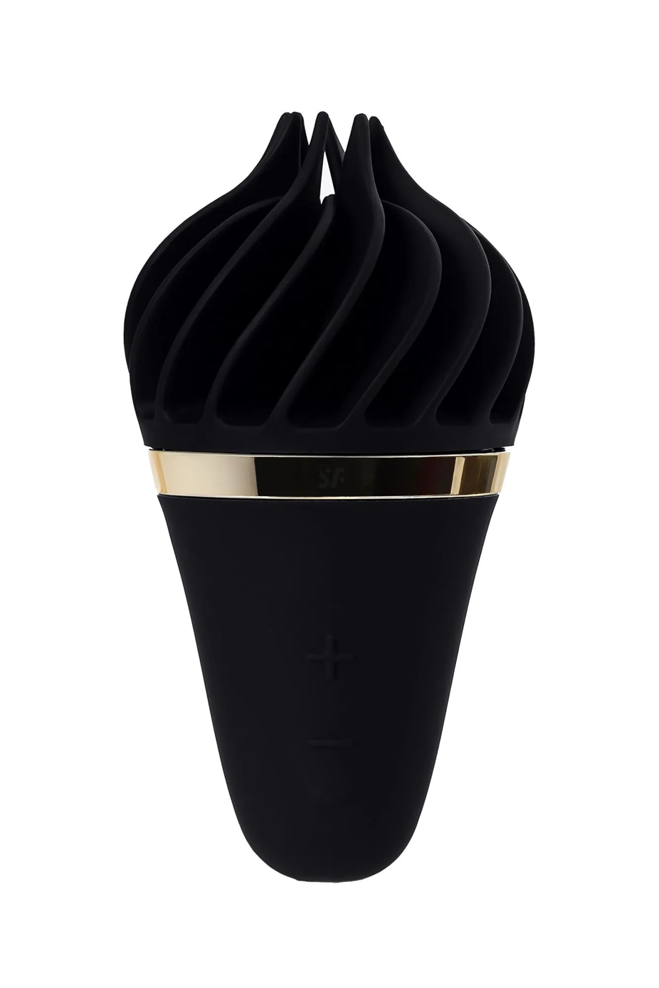 вибромассажер satisfyer layons sweet treat, силикон, черный, 10,4 см. в Сочи