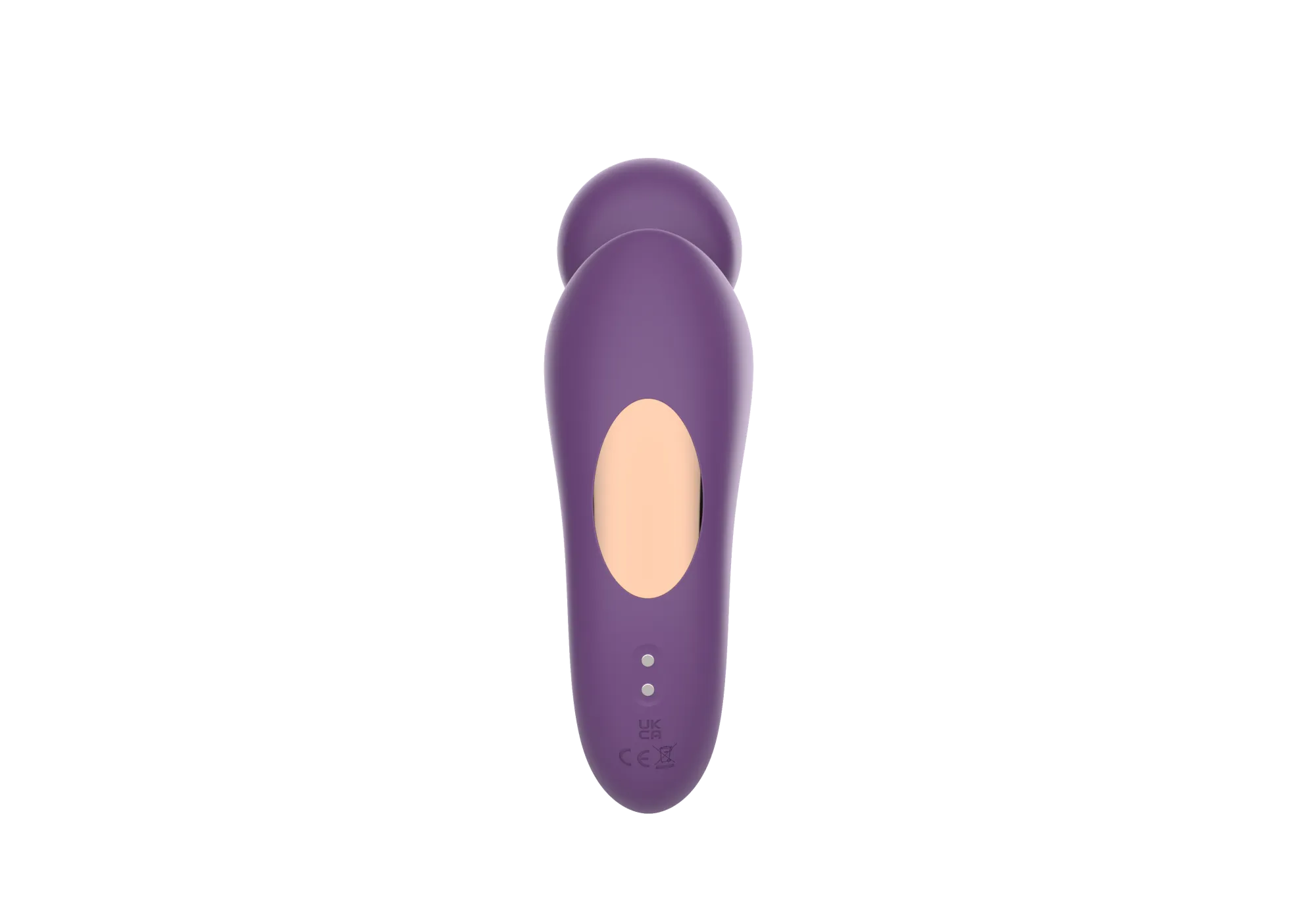 вибратор- вонд с изогнутым корпусом secwell sw24125-purple в Сочи