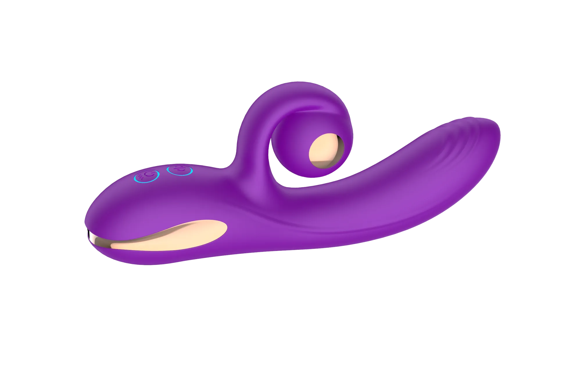 силиконовый вибратор-кролик с функцией вращения sw3052-purple в Сочи