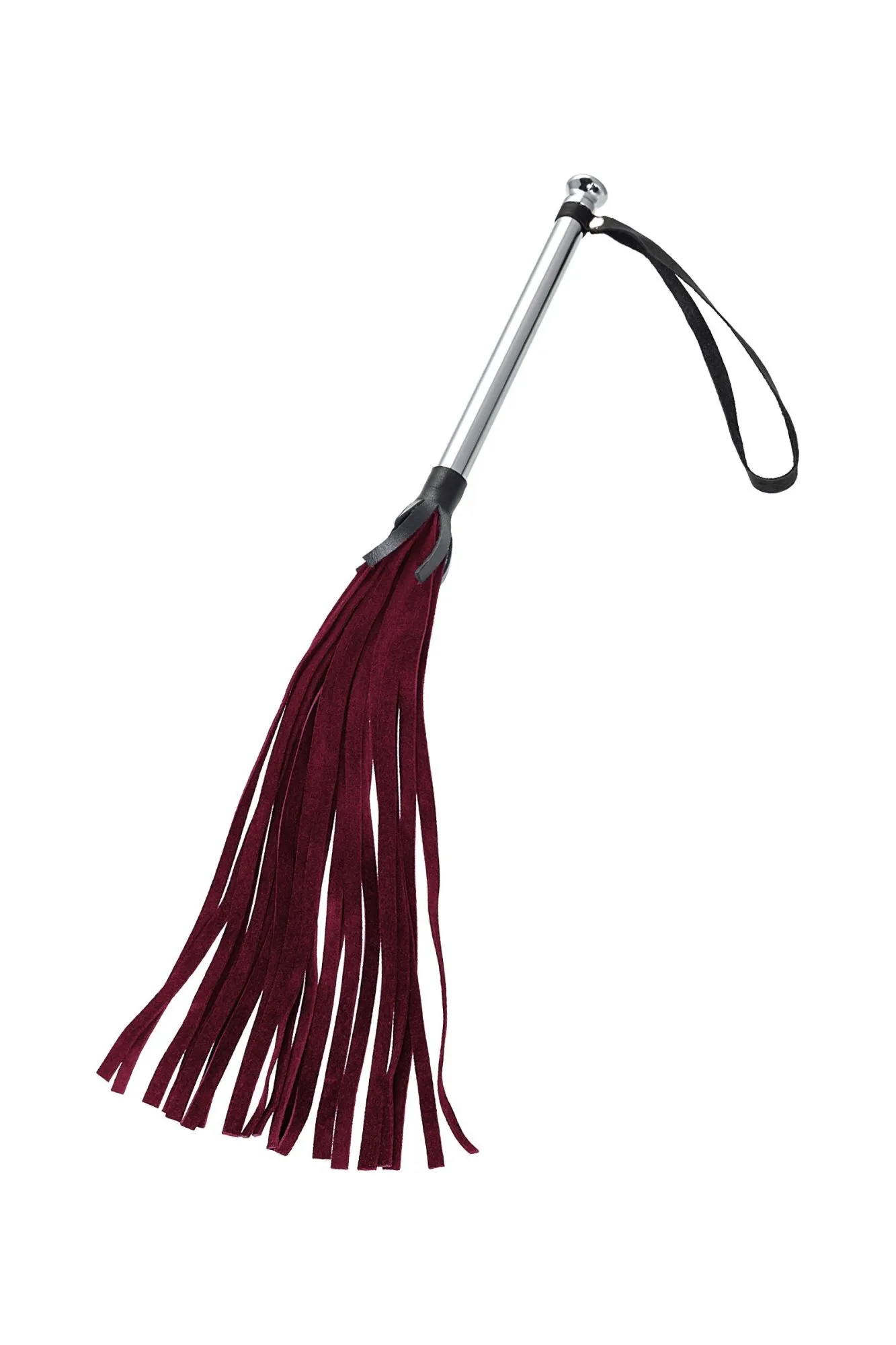 плеть pecado bdsm, «бургундия», натуральный велюр, красная в Сочи