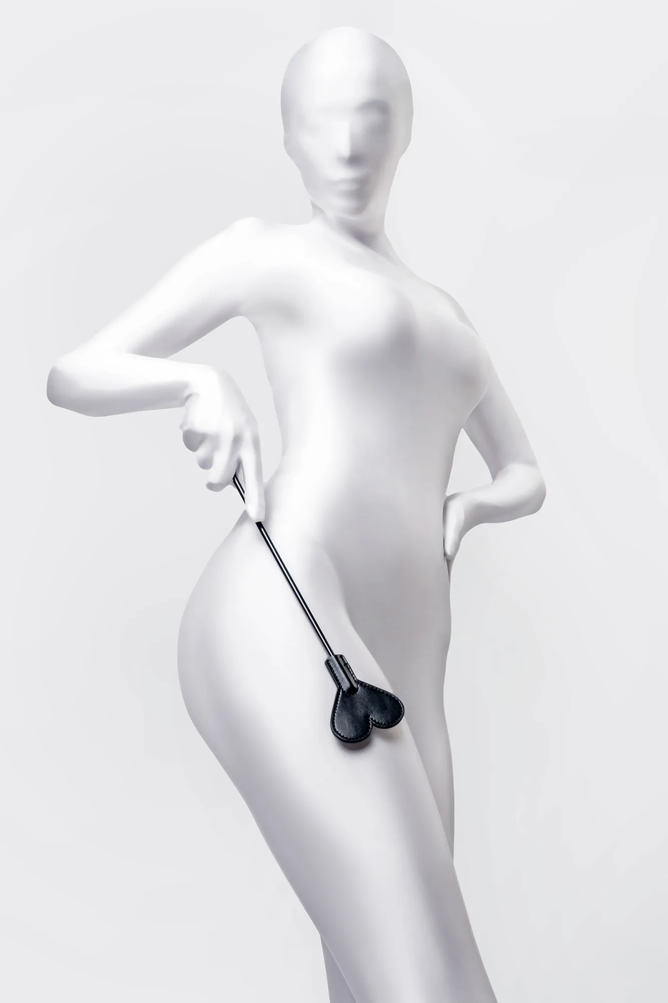 стек anonymo #0008, pu кожа, черный, 35 см в Сочи