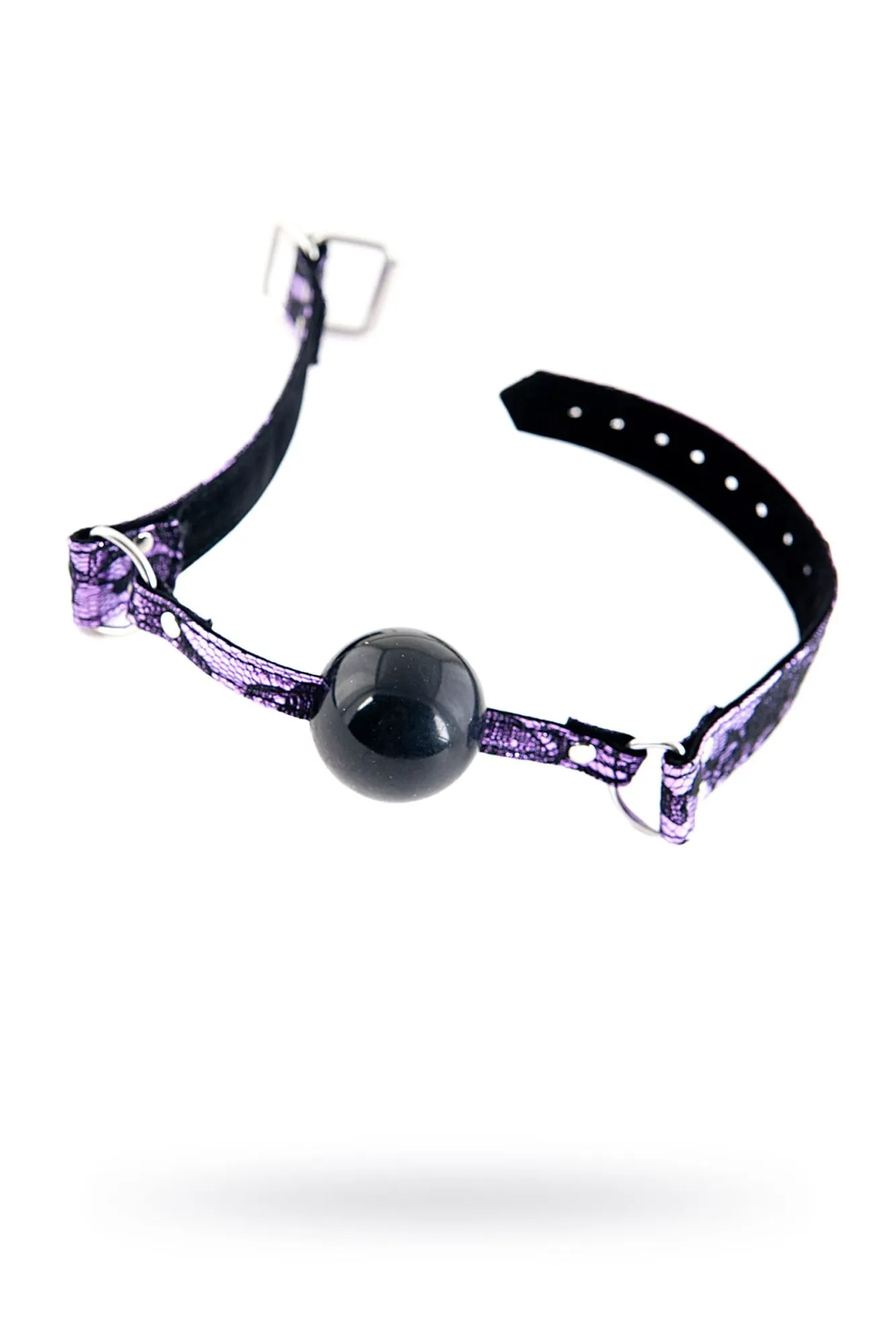 кляп toyfa marcus на кружевном ремешке, силикон, розовый, 62 см в Сочи