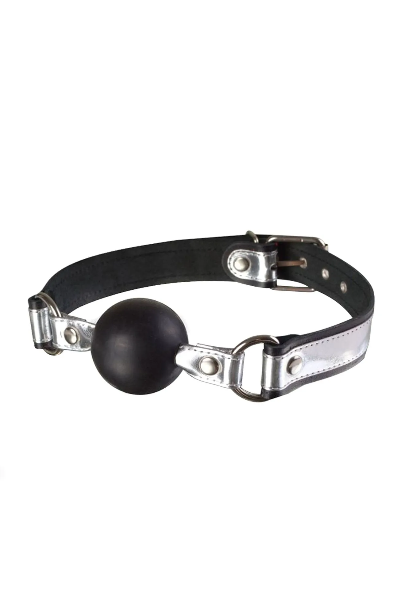 кляп sitabella, кожа, серебряный в Сочи