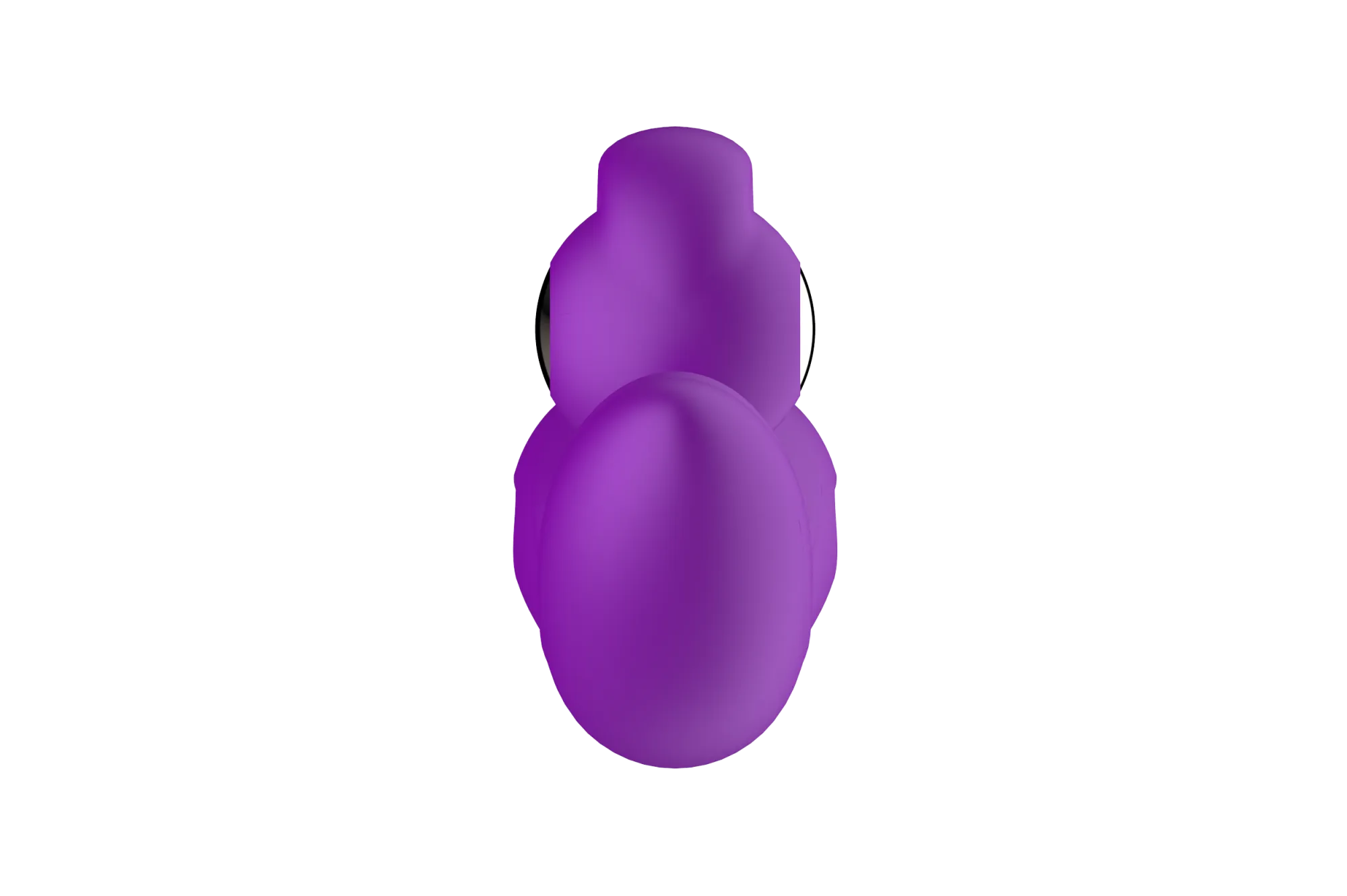 силиконовый вибратор-кролик с функцией вращения sw3052-purple в Сочи