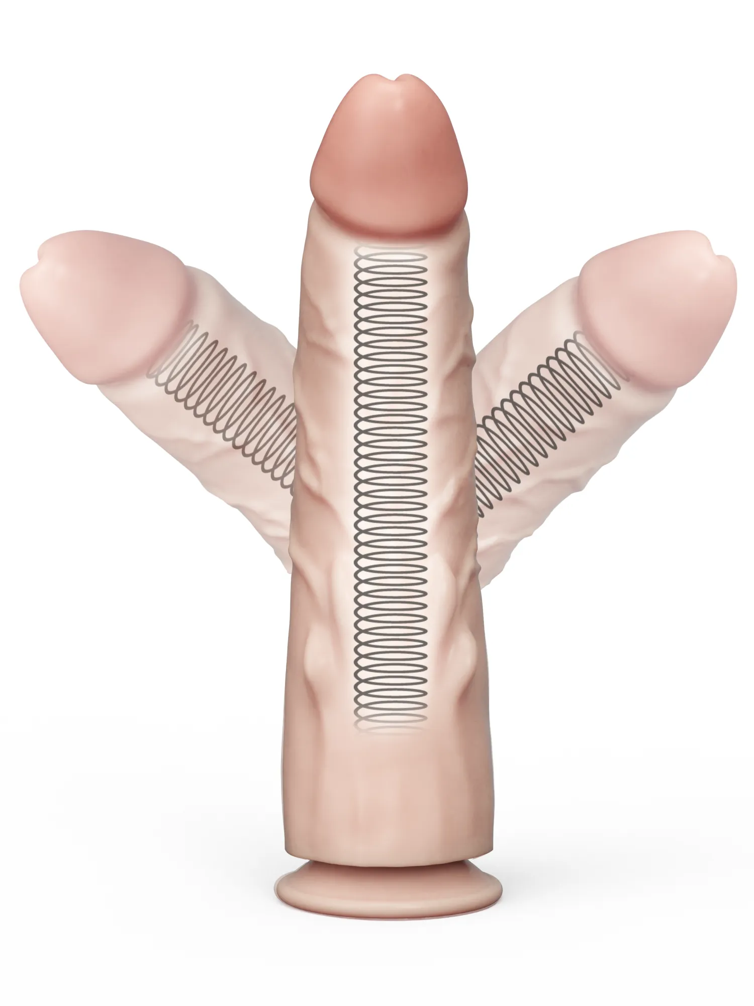 гибкий фаллоимитатор lovetoy с подвижной кожей в ламинате 883200ru в Сочи