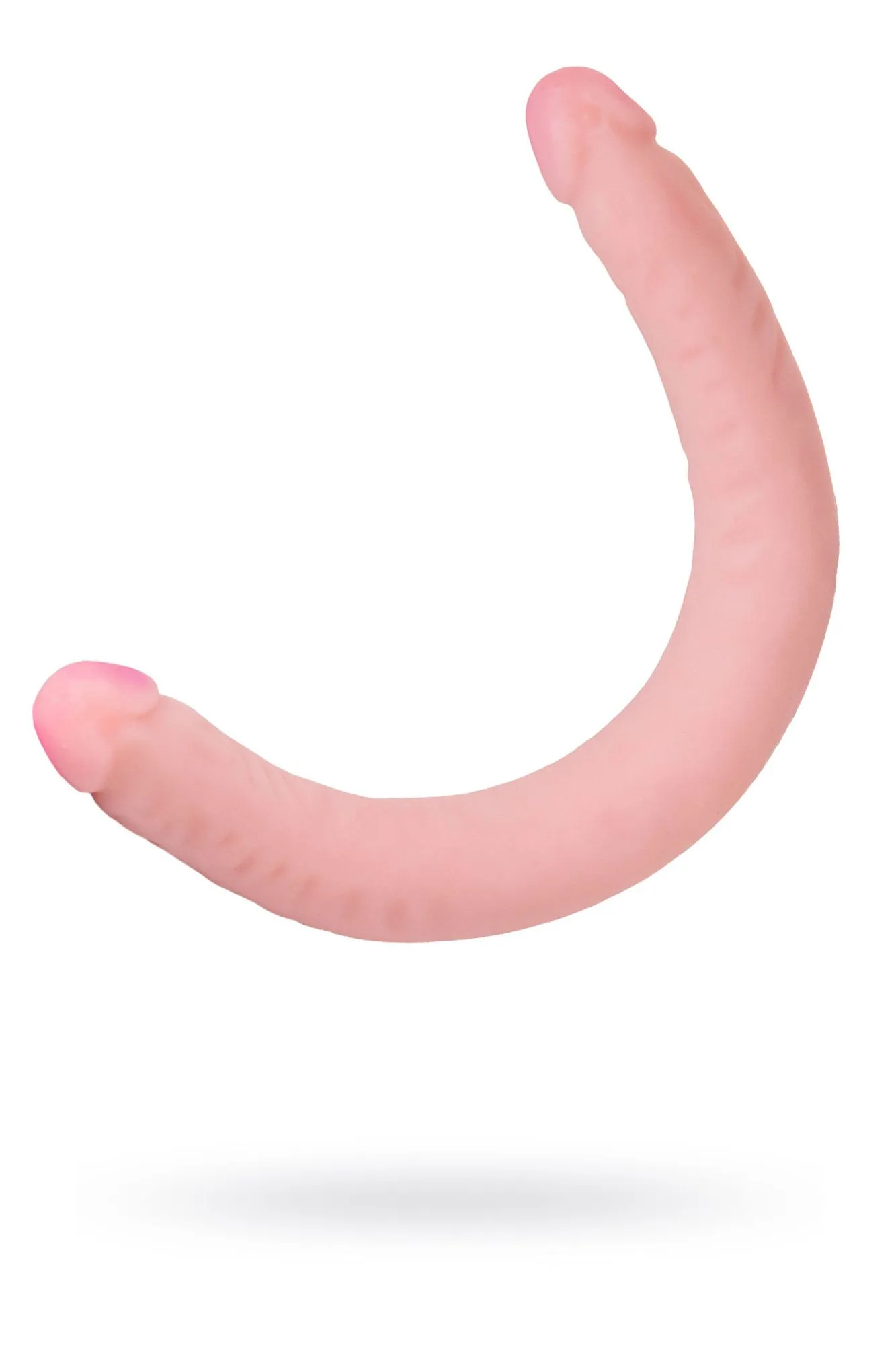 двусторонний фаллоимитатор lovetoy lesbi touch, телесный, 43 см в Сочи