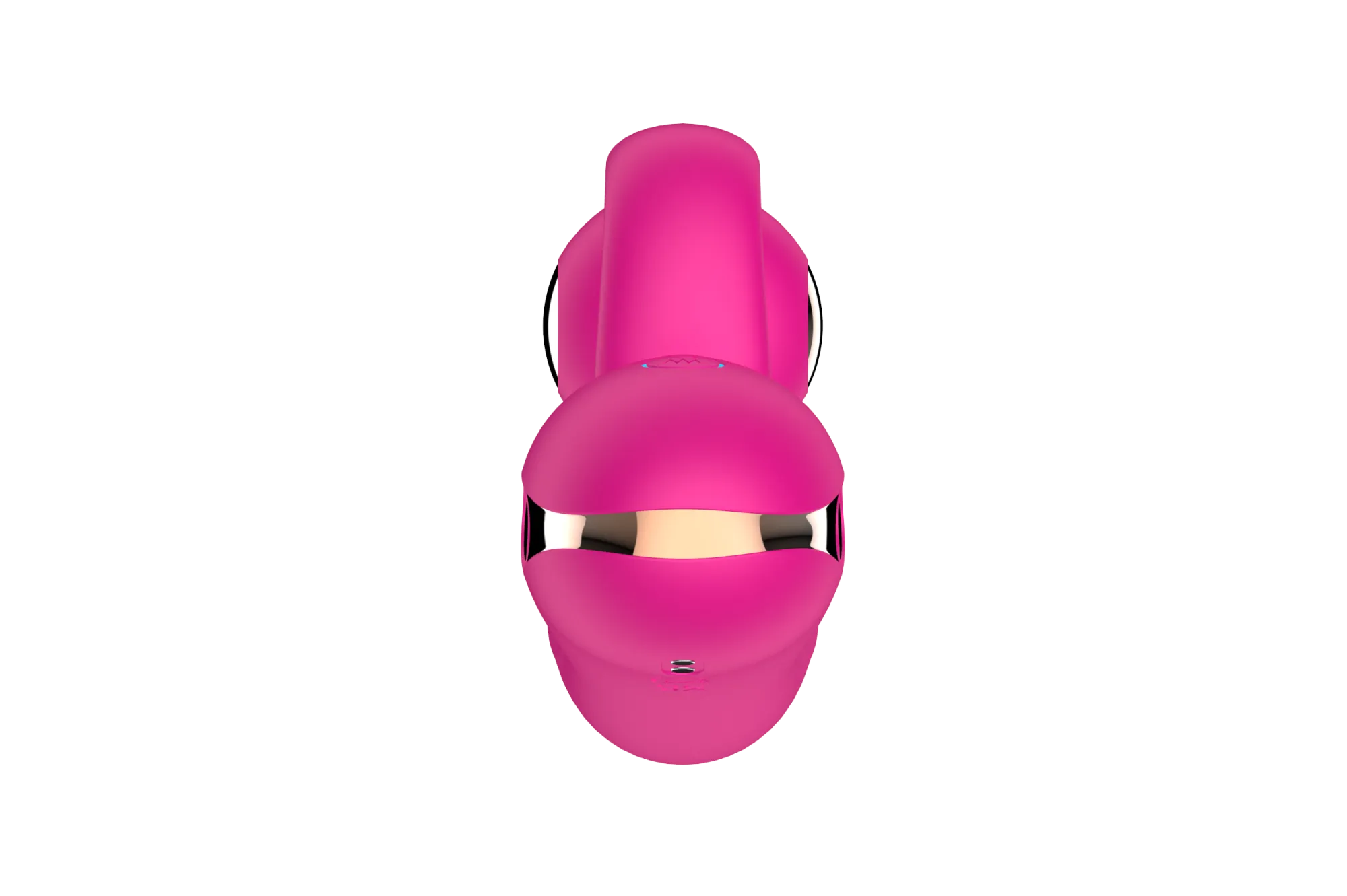силиконовый вибратор-кролик с функцией вращения sw3052-hot-pink в Сочи
