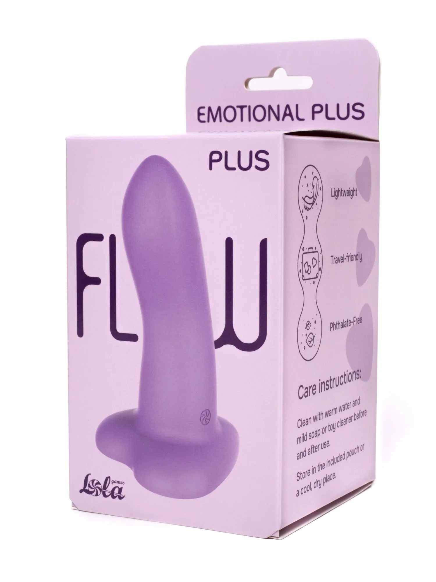 нереалистичный дилдо emotional plus purple 2044-01lola в Сочи