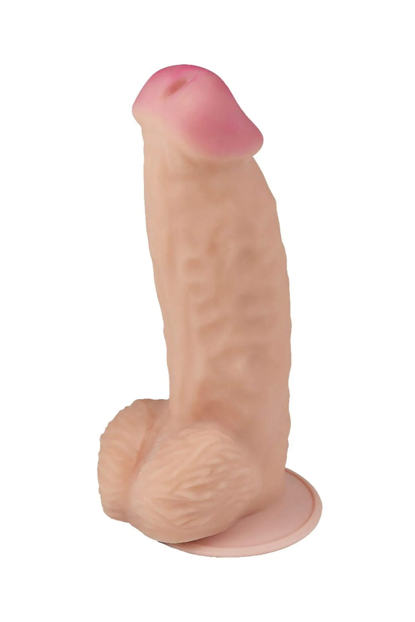 фаллоимитатор неоскин - супергигант с присоской lovetoy, tpr, телесный, 34,5 см в Сочи