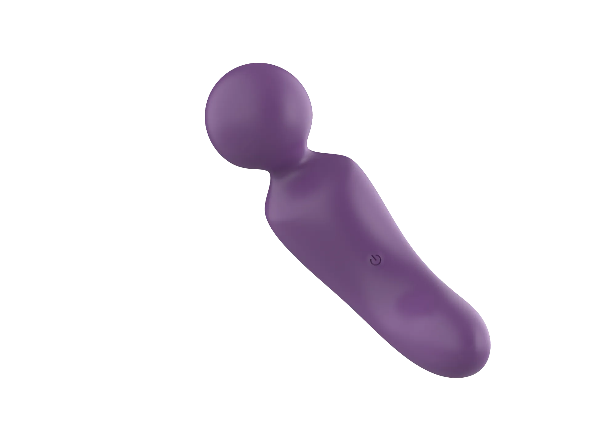 вибратор- вонд с изогнутым корпусом secwell sw24125-purple в Сочи
