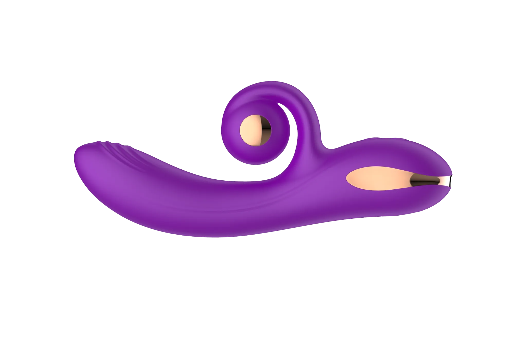 силиконовый вибратор-кролик с функцией вращения sw3052-purple в Сочи