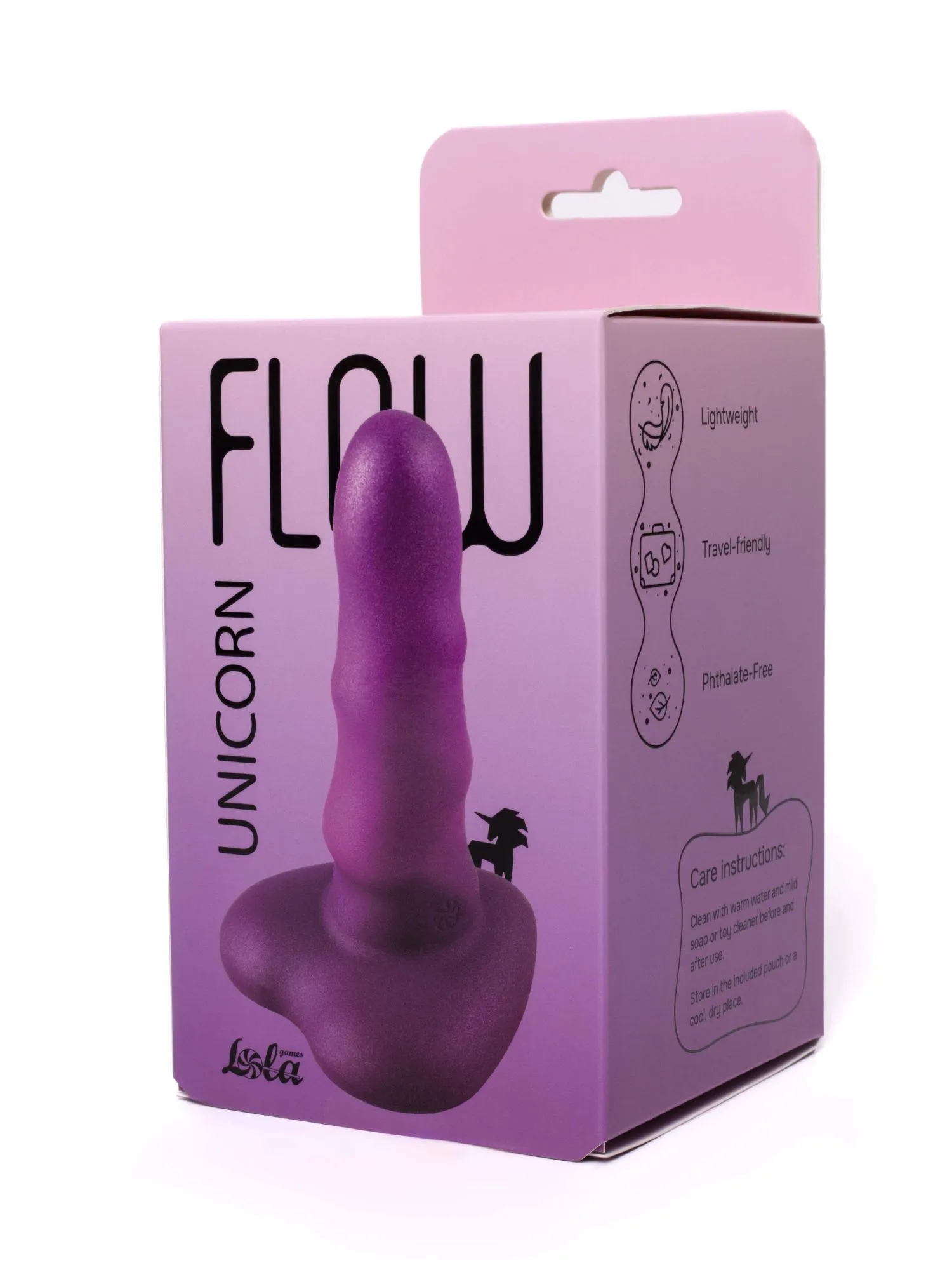 нереалистичный дилдо unicorn mini purple 2047-04lola в Сочи
