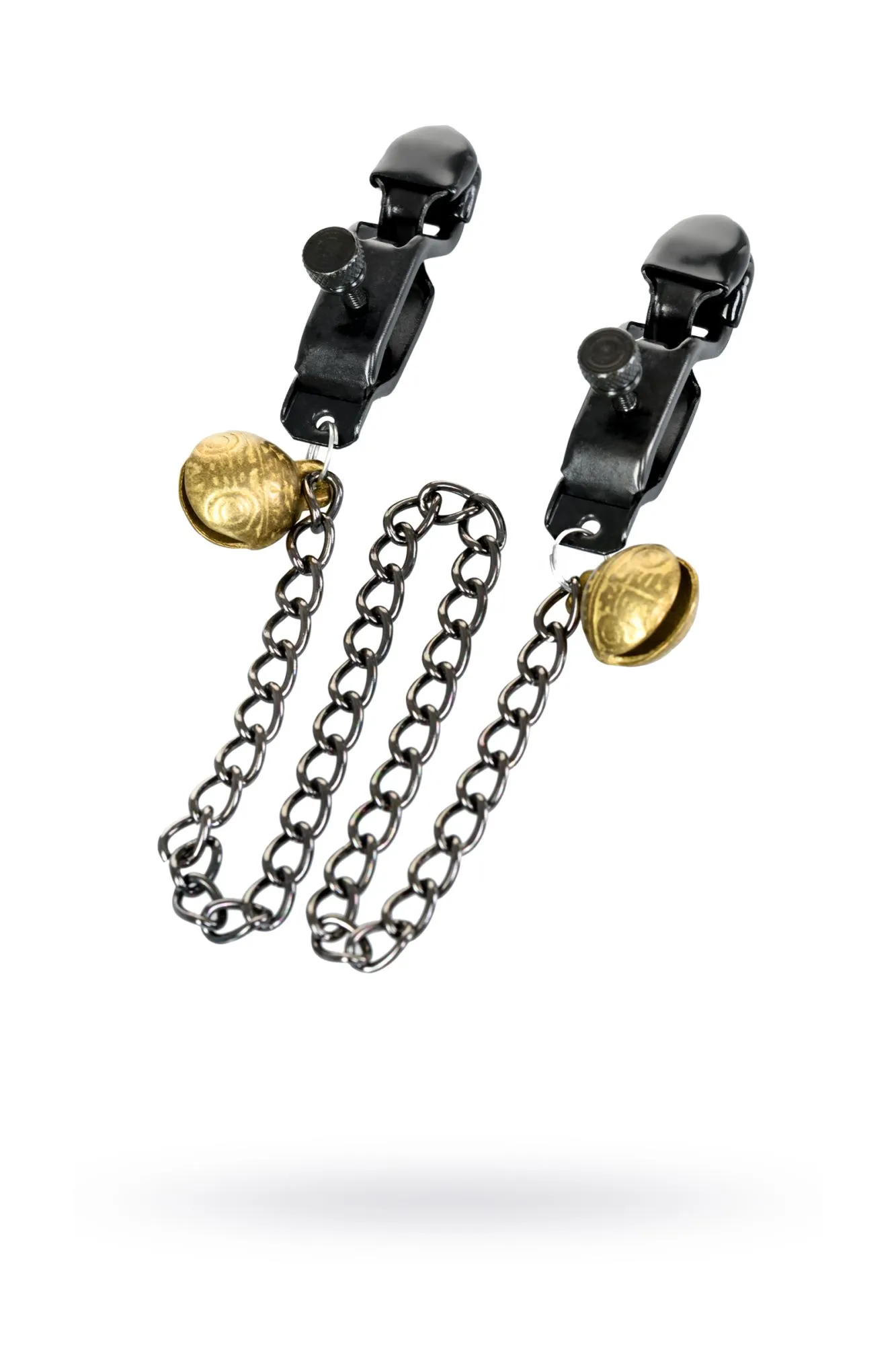 зажимы для сосков theatre by toyfa с цепочкой, металл, черные в Сочи