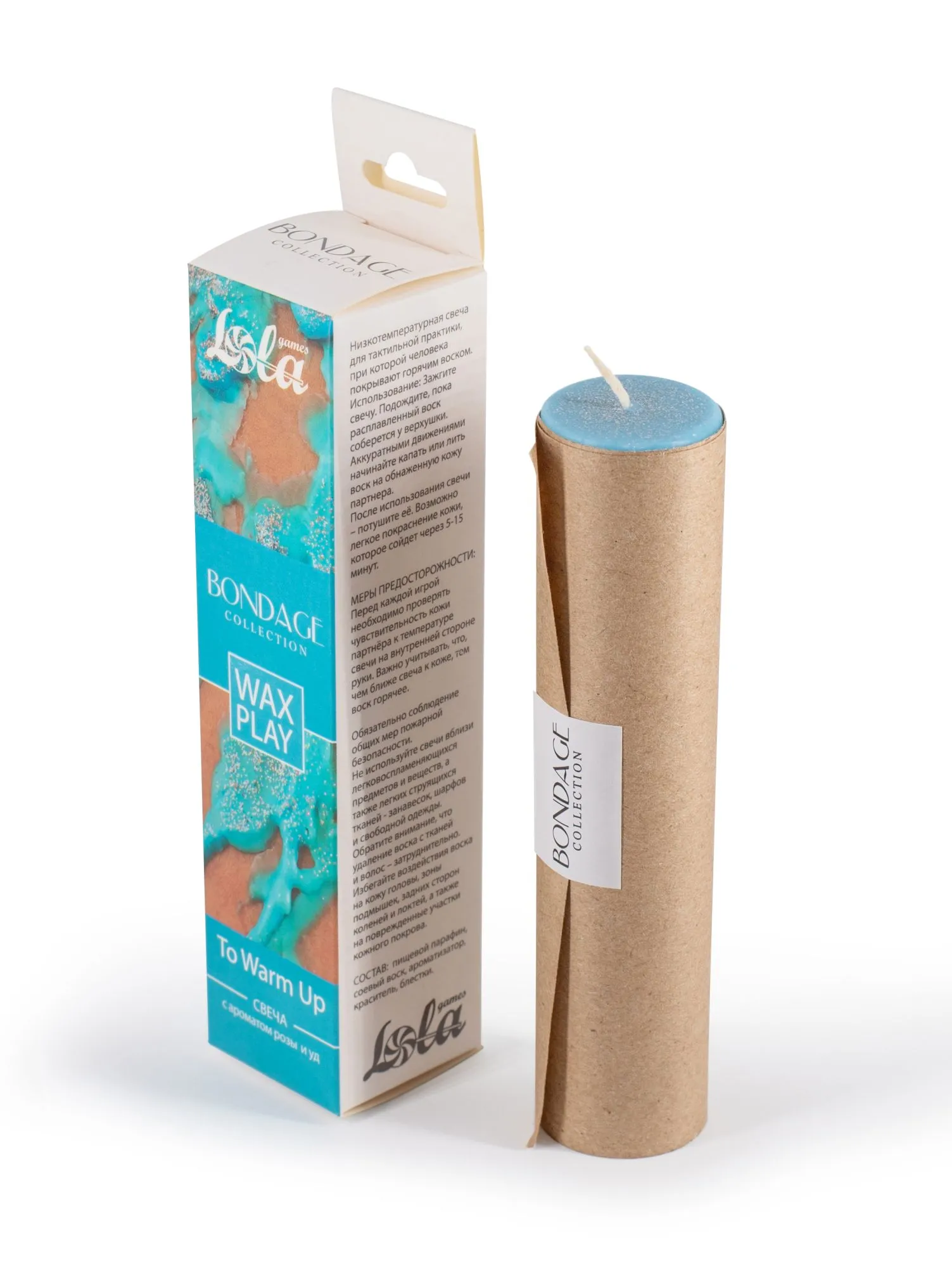 свеча для wax play bondage to warm up 1066-01lola в Сочи