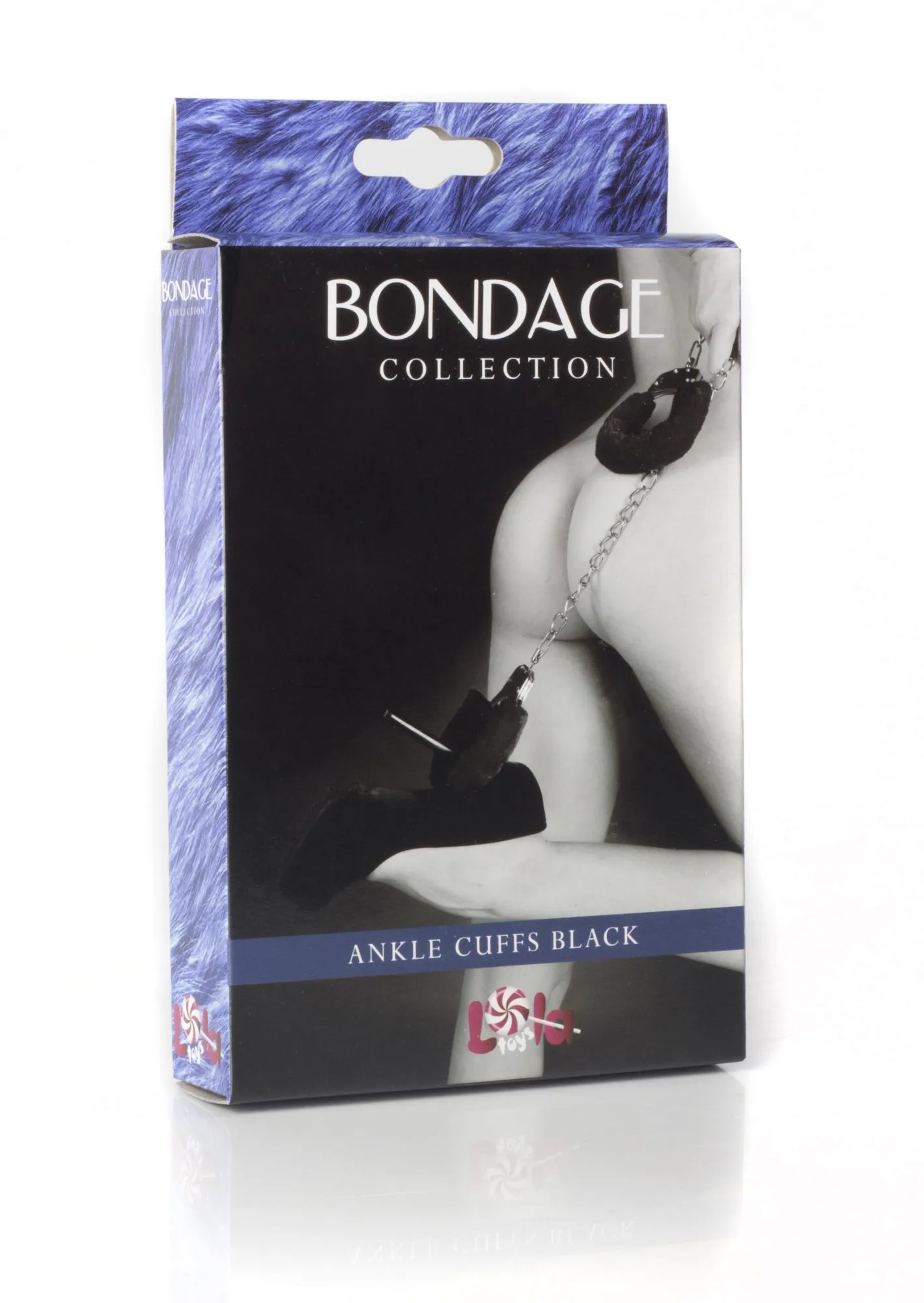 меховые оковы на ноги bondage черные 1020-01lola в Сочи