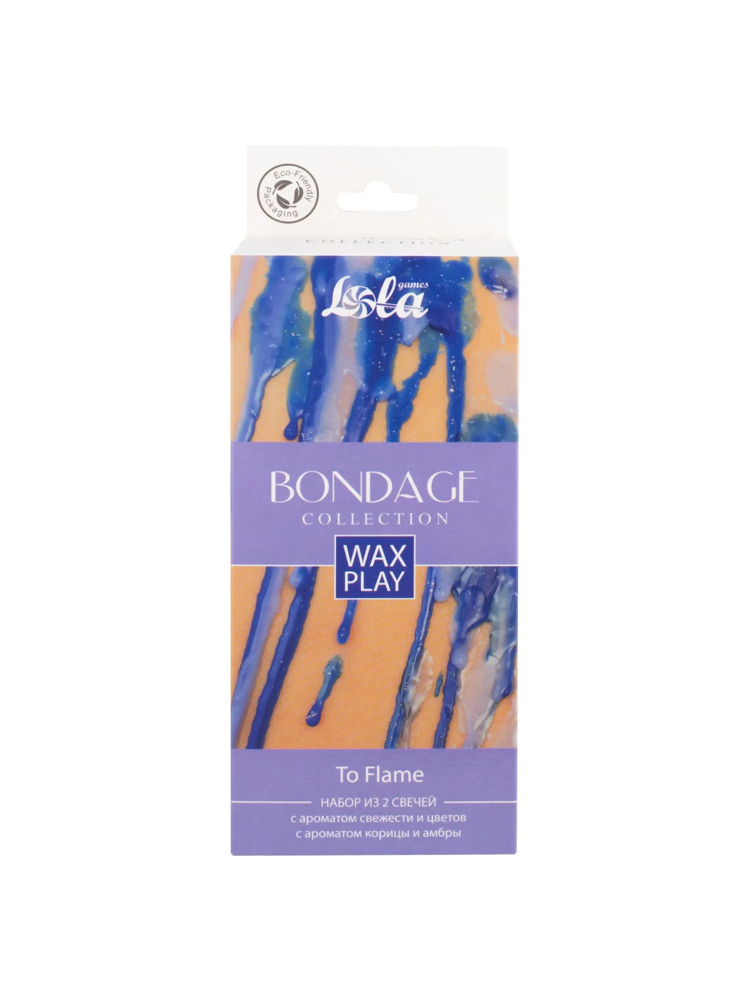 набор из 2 wax play свечей bondage to flame 1067-02lola в Сочи