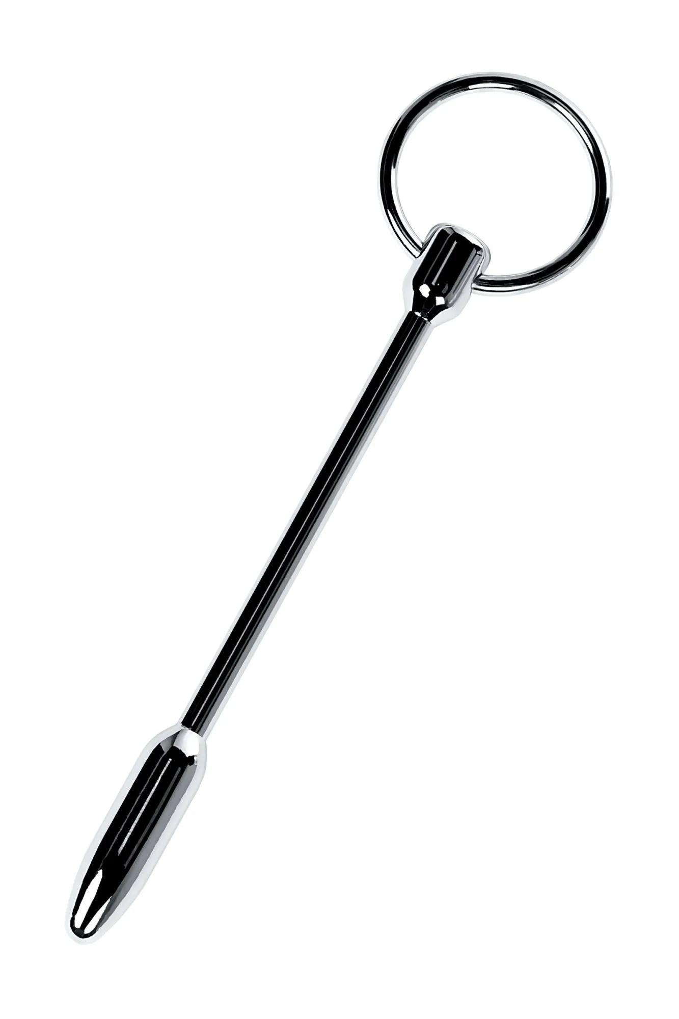 уретральный плаг-пуля toyfa metal с кольцом в основании, серебряный в Сочи