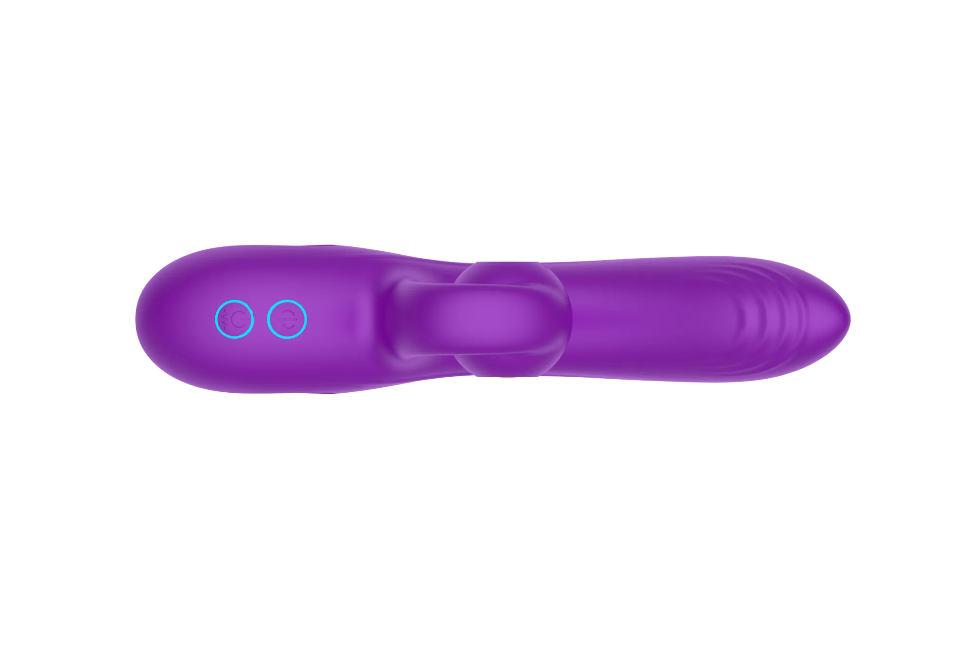 силиконовый вибратор-кролик с функцией вращения sw3052-purple в Сочи