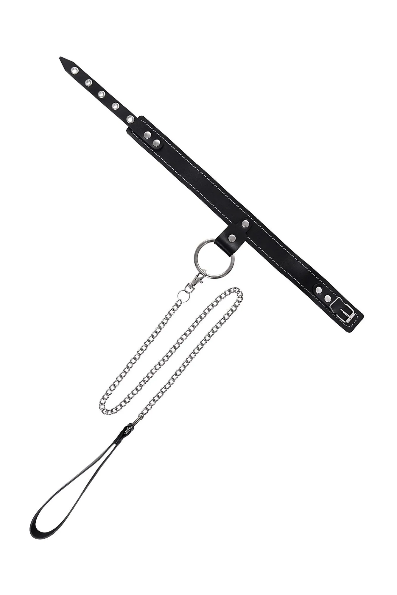 ошейник pecado bdsm, однослойный pecado bdsm, узкий, натуральная кожа, черный в Сочи