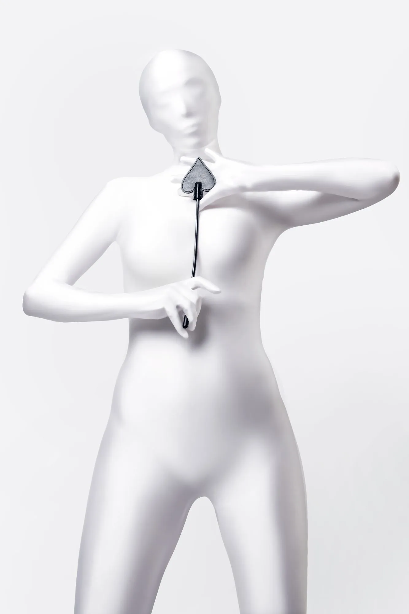 стек anonymo #0007, pu кожа, черный, 36 см в Сочи