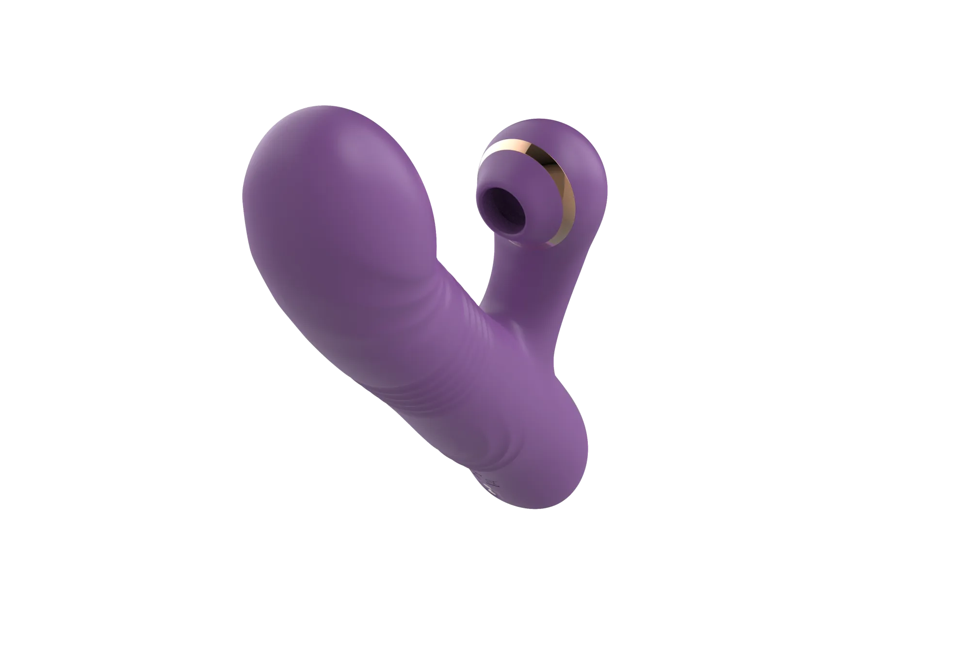 силиконовый вибратор с возвратно-поступательной стимуляцией sw24126-purple в Сочи