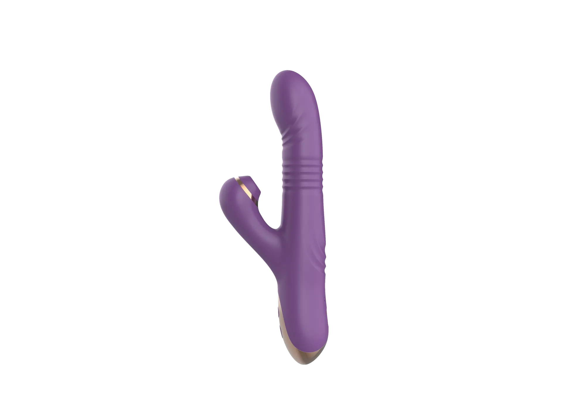 силиконовый вибратор с возвратно-поступательной стимуляцией sw24126-purple в Сочи