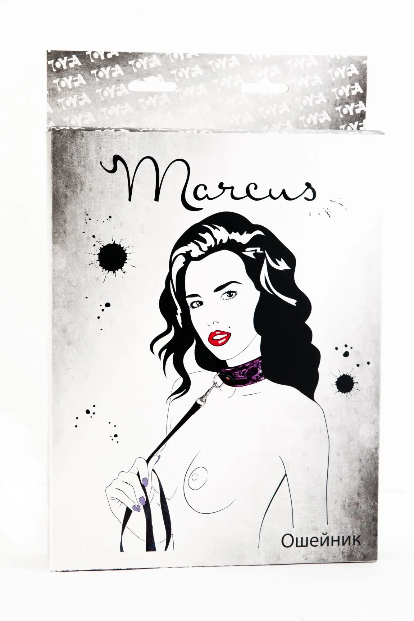 кружевной ошейник toyfa marcus, розовый, 44,5 см в Сочи