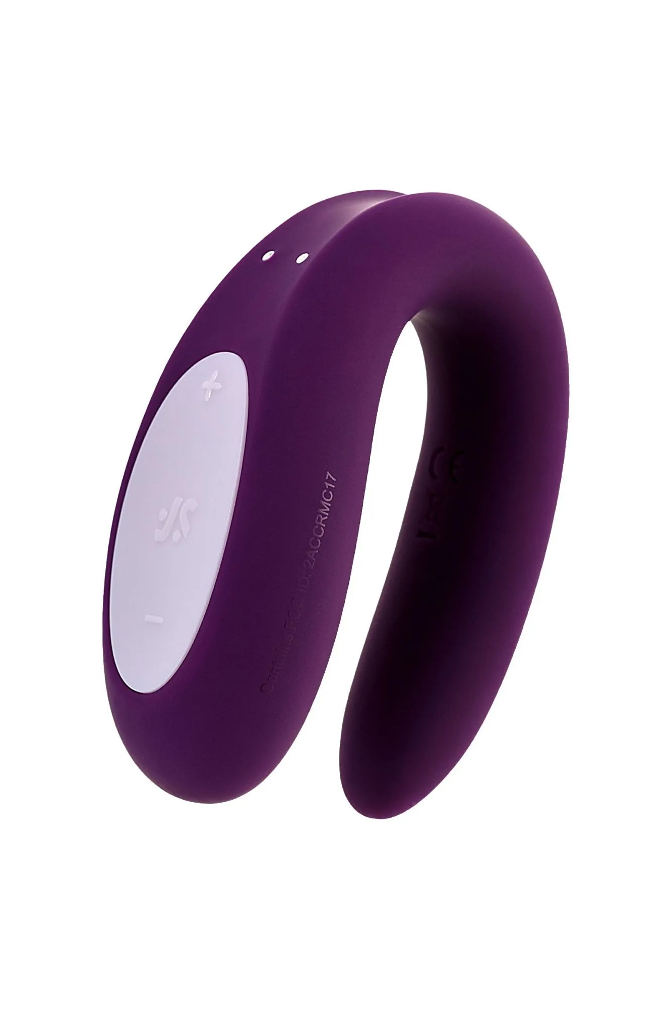 многофункциональный стимулятор для пар satisfyer partner double joy, силикон, фиолетовый, 18 см. в Сочи