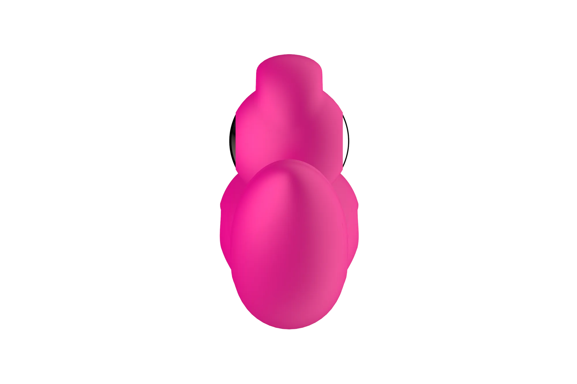 силиконовый вибратор-кролик с функцией вращения sw3052-hot-pink в Сочи